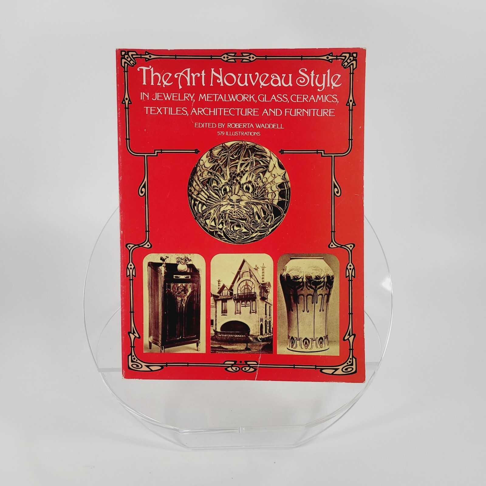 The Art Nouveau Style Jewelry Metalwork Glass Ceramics Textile DOVER Book