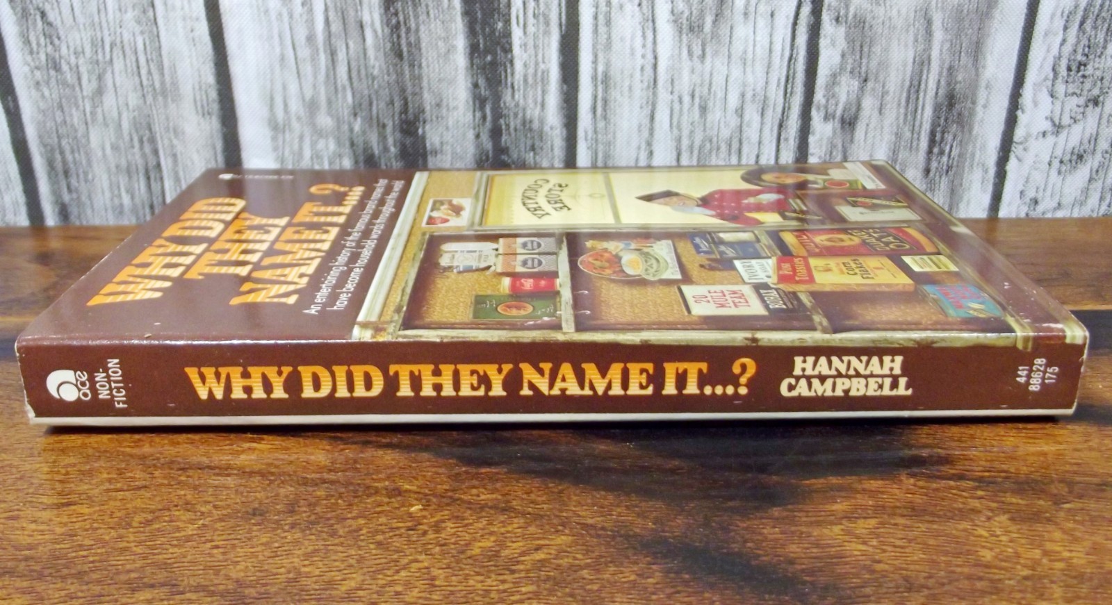 Why Did They Name It? Entertaining History of Brand Names Vintage 1964 Paperback