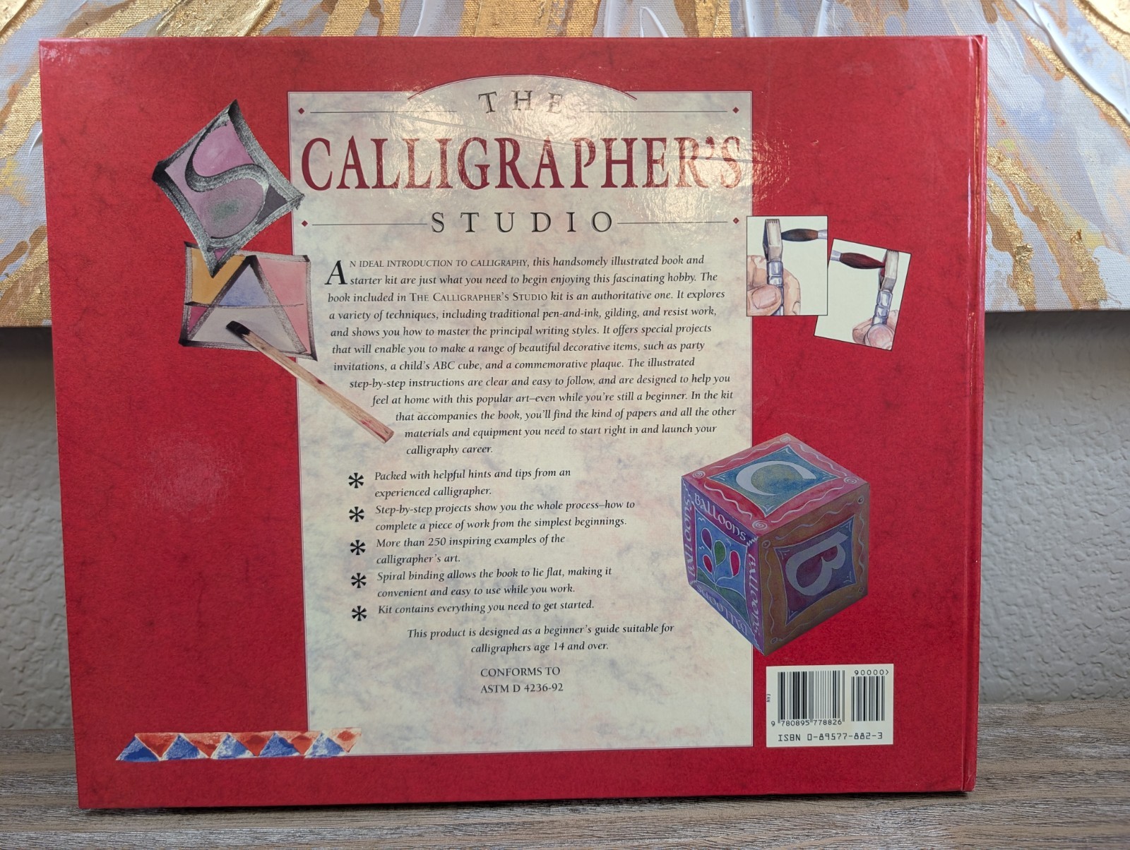 Vintage 1996 Reader’s Digest Calligrapher’s Studio Book & Calligraphy Kit