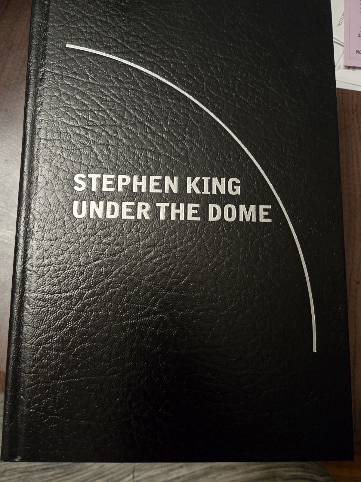 Stephen King Under the Dome HC Collector’s Edition Hard Case & Cards Rare Signed