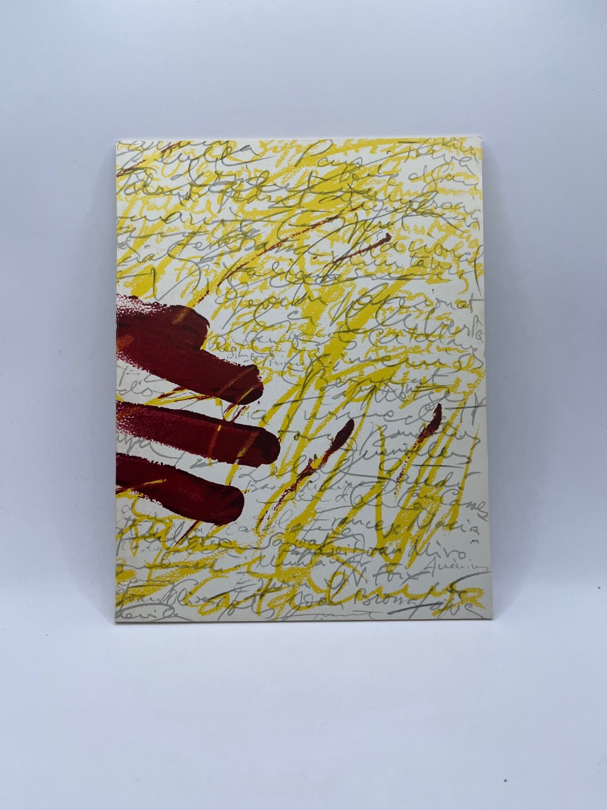 Antoni TAPIES ~ SIGNED ~ Tapissos Gouaches, Barcelona, Sala Gaspar, 1971 catalog