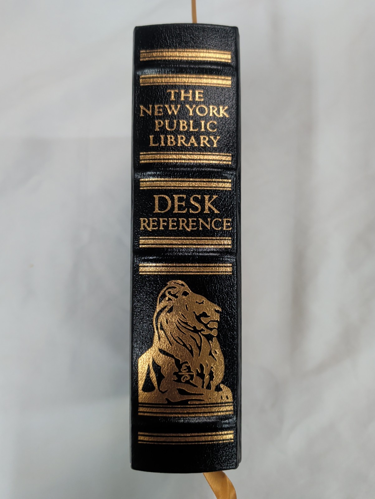 New York Public Library Desk Reference – Easton Press Leather Collectors Ed GJ