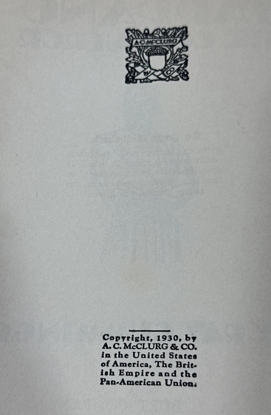 Tarrano The Conqueror by Ray Cummings 1930