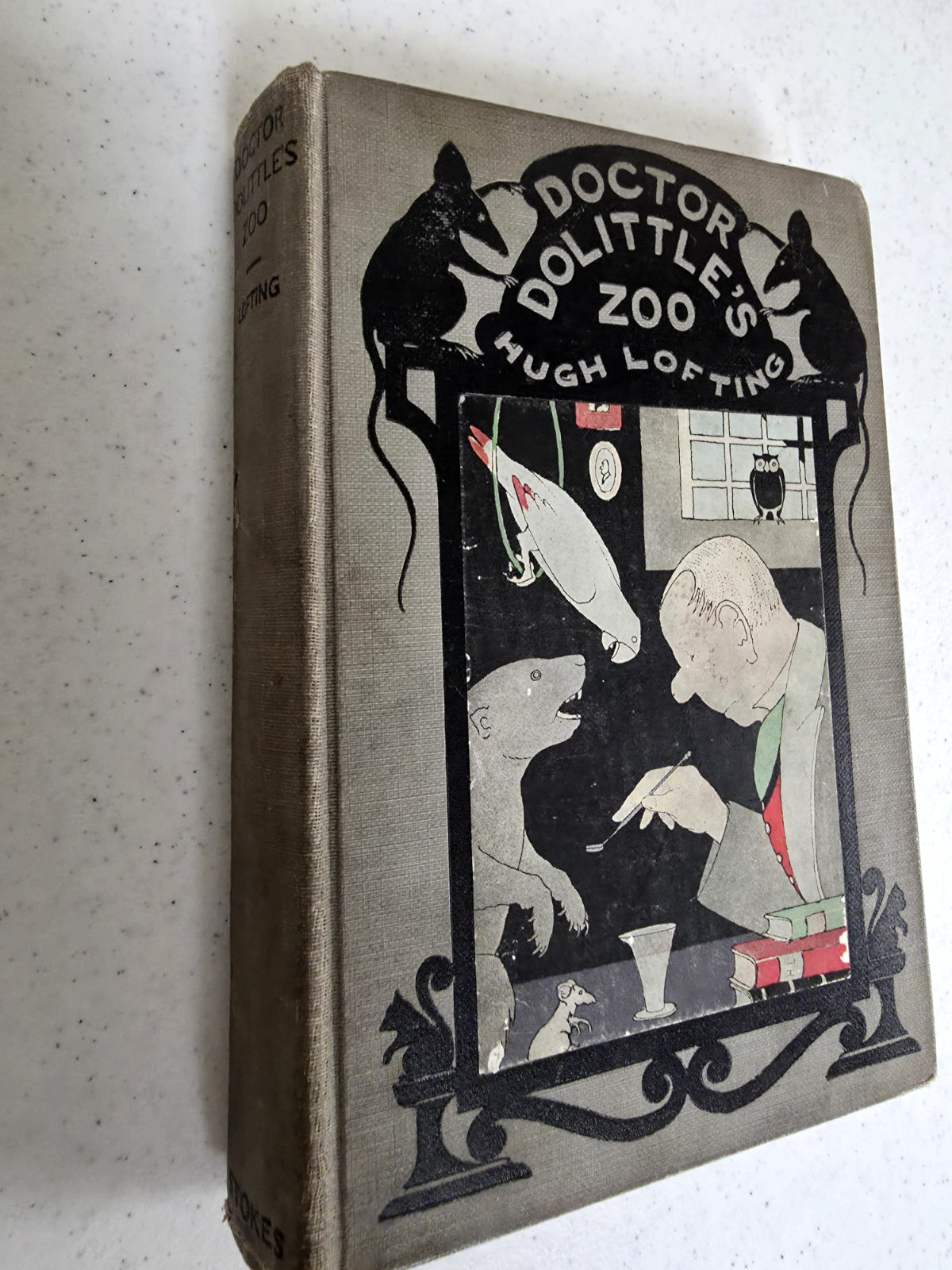 DOCTOR DOOLITTLE’S ZOO by Hugh Lofting – 1st Edition 1925 Frederick A. Stokes