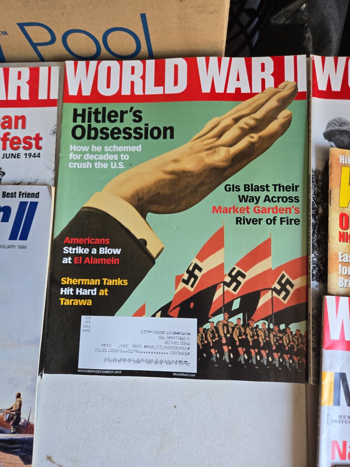1990s World War 2 Magazines Back Issues Lot Of 34