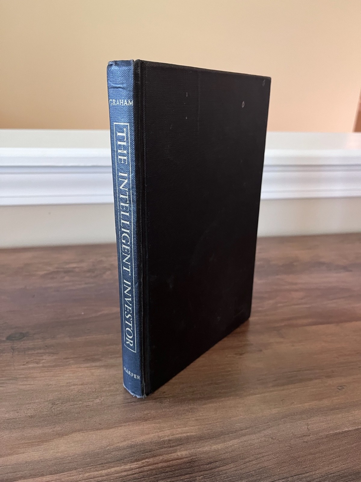 Benjamin Graham THE INTELLIGENT INVESTOR Rare Early D-C 53′ Printing – 1949 Text