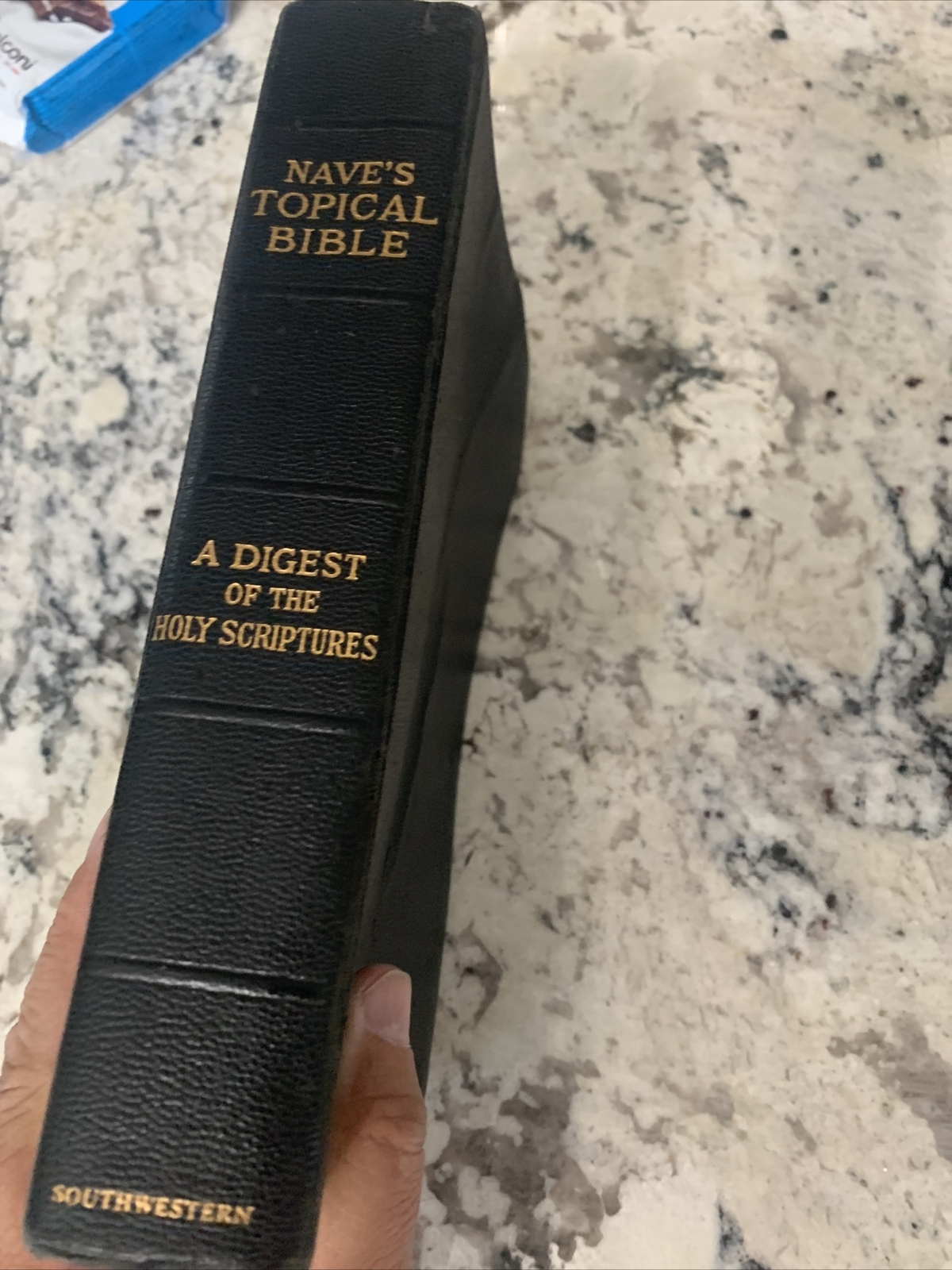 Vintage NAVE’S Topical Bible A Digest of the Holy Scriptures SouthWestern 1921