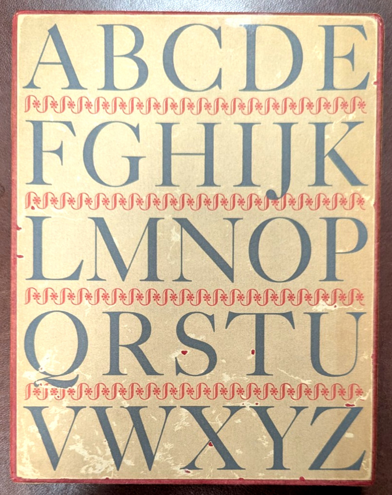 The Gem Box Volume II Kurt H. Volk 1946 Complete 27 Typography Prints RARE