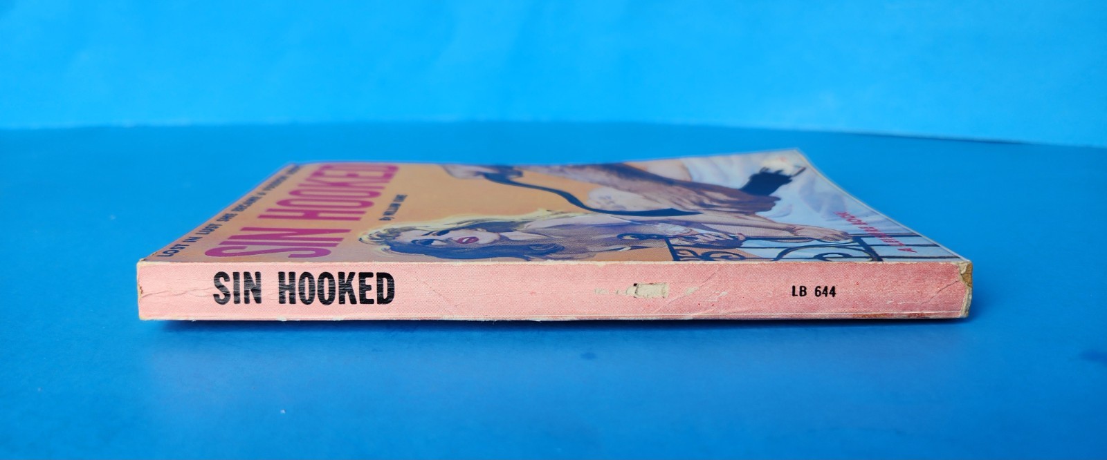 SIN HOOKED by William Kane Greenleaf Classics LB644 Vintage Sleaze GGA Bonfils