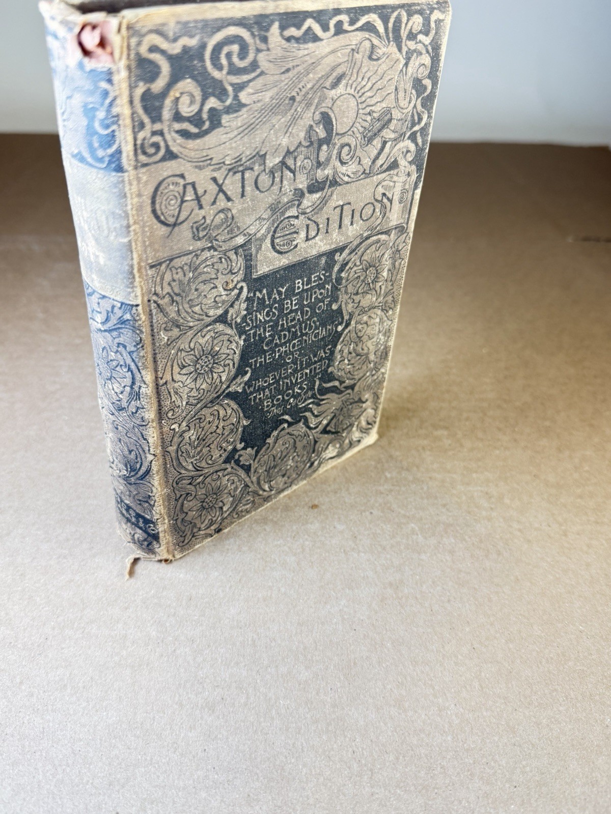 1887 Ivanhoe Sir Walter Scott Caxton Edition Belford Clarke Antique HC
