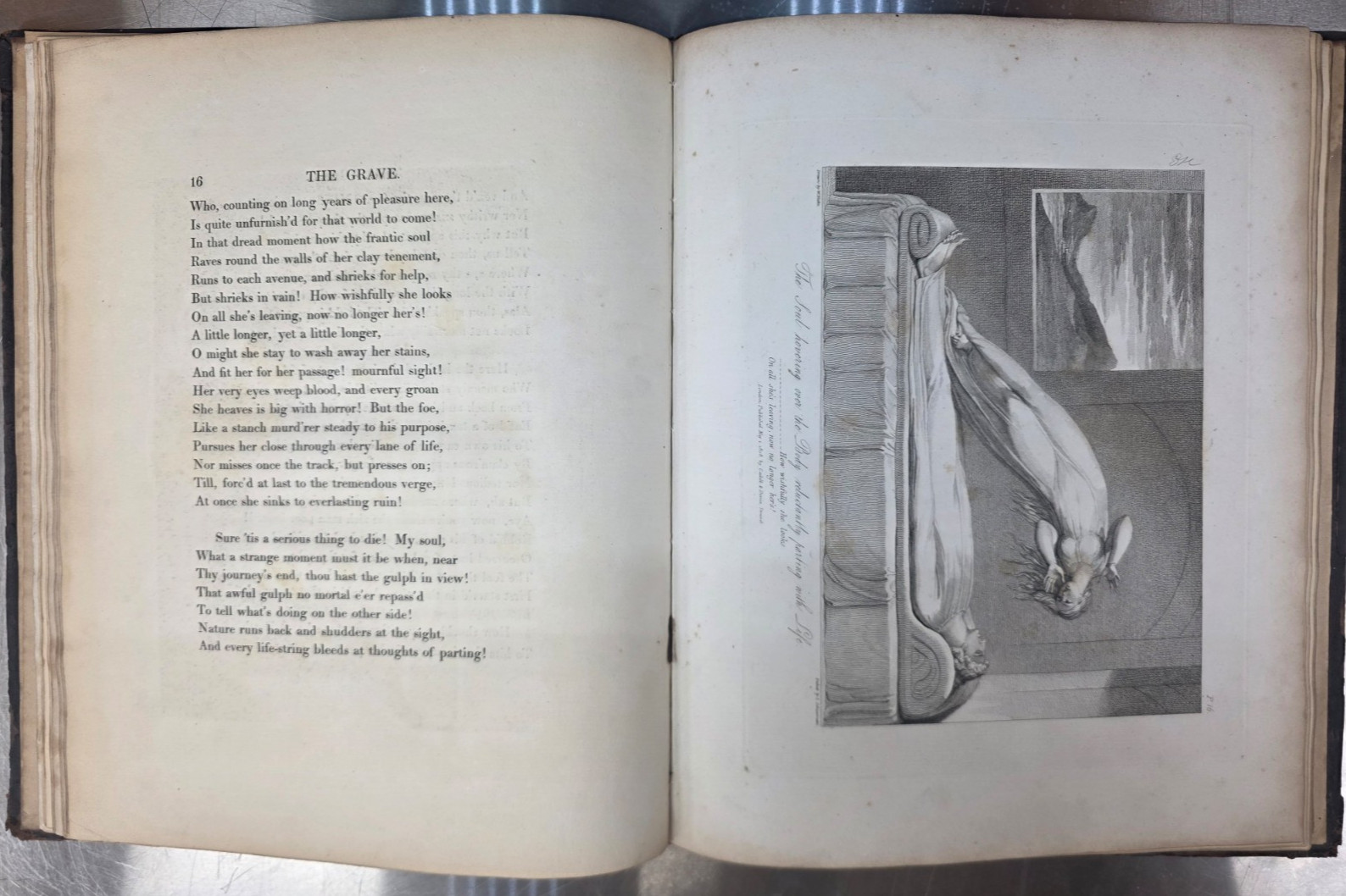 Robert BLAIR (William Blake). The Grave. 1808 – FIRST EDITION