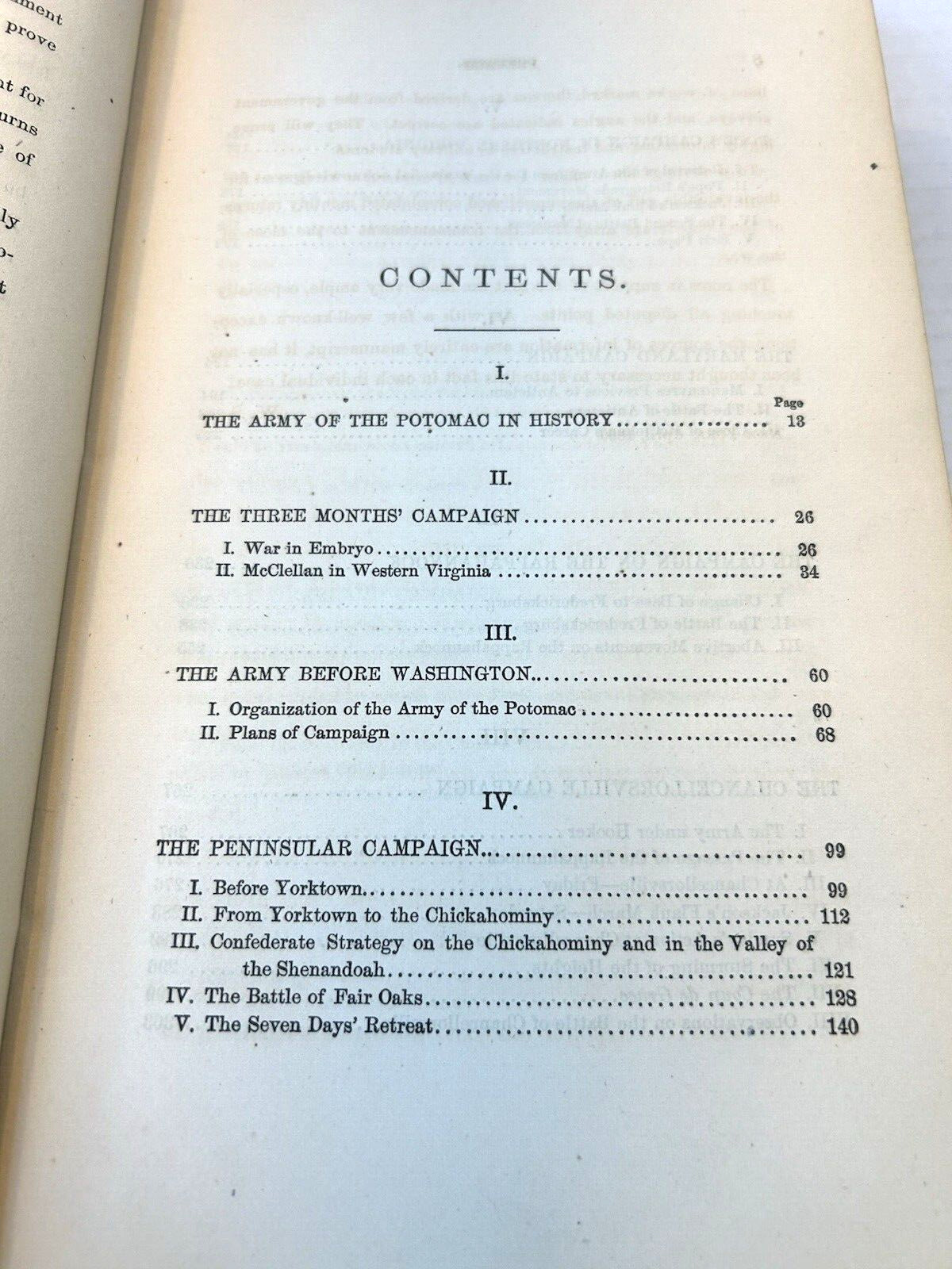 1866 – Campaigns – Army Of The Potomac – by William Swinton – + Maps & Sketches