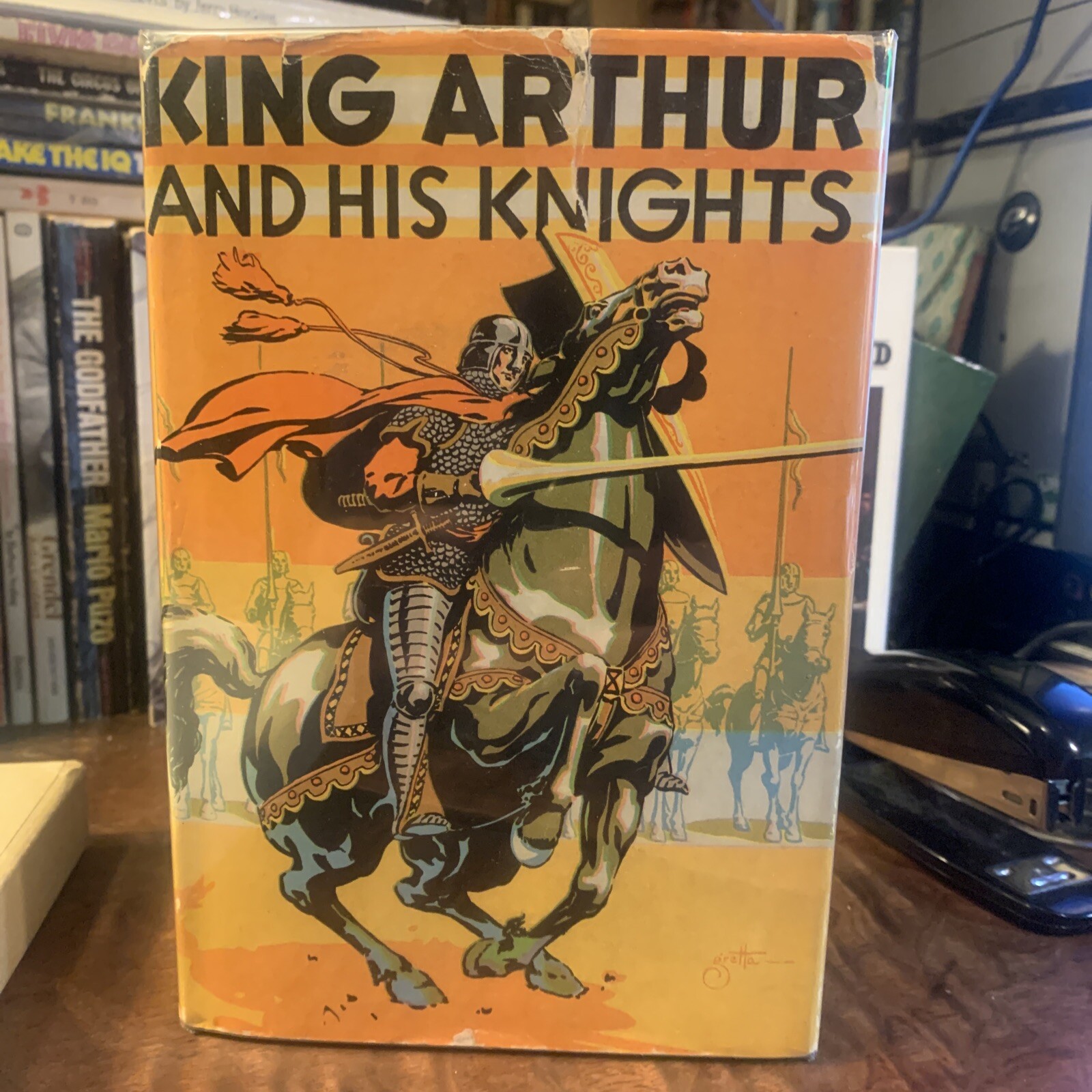 King Arthur and His Knights “Retold” HC Goldsmith Publishing Co Vintage Undated
