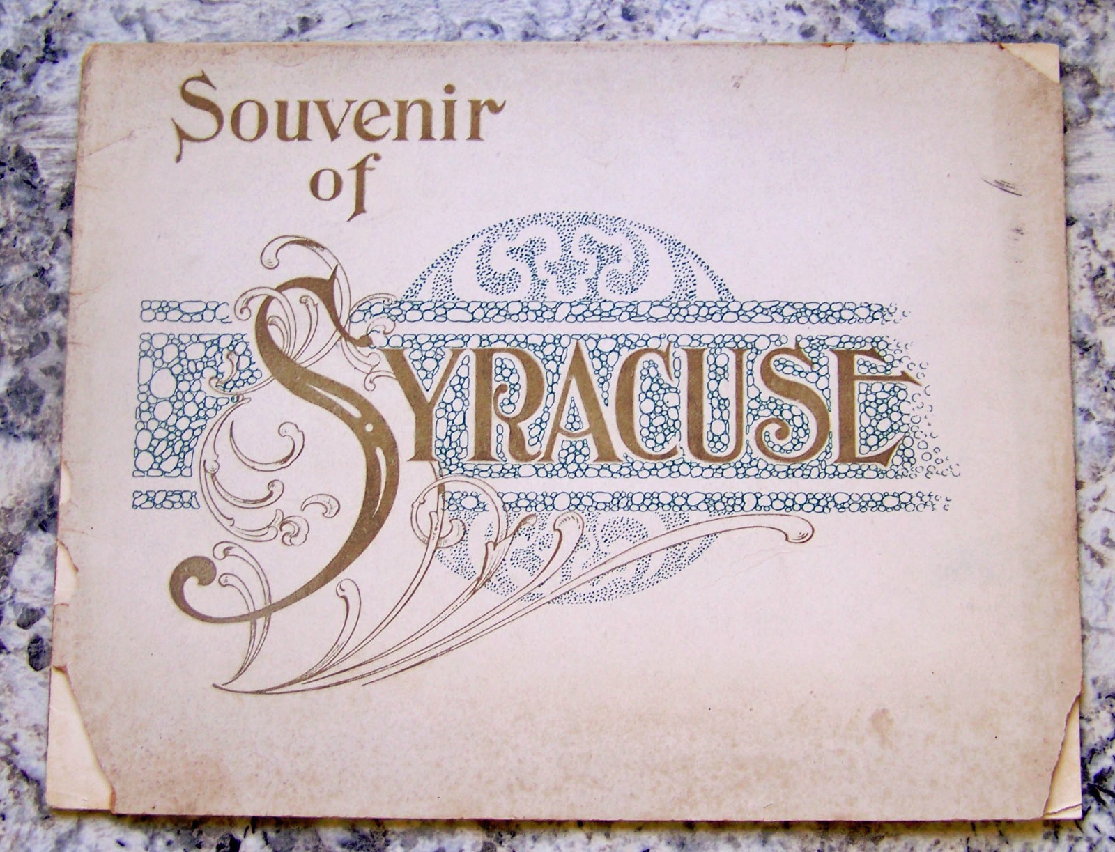 „Souvenir of Syracuse“ – Early 1900s – Souvenir Book – 32 Pages