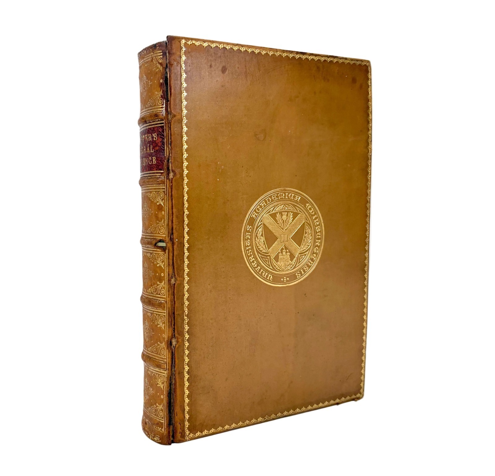 The Elements of Moral Science, Noah Porter, Sampson Low, 1885 1st, Prize binding