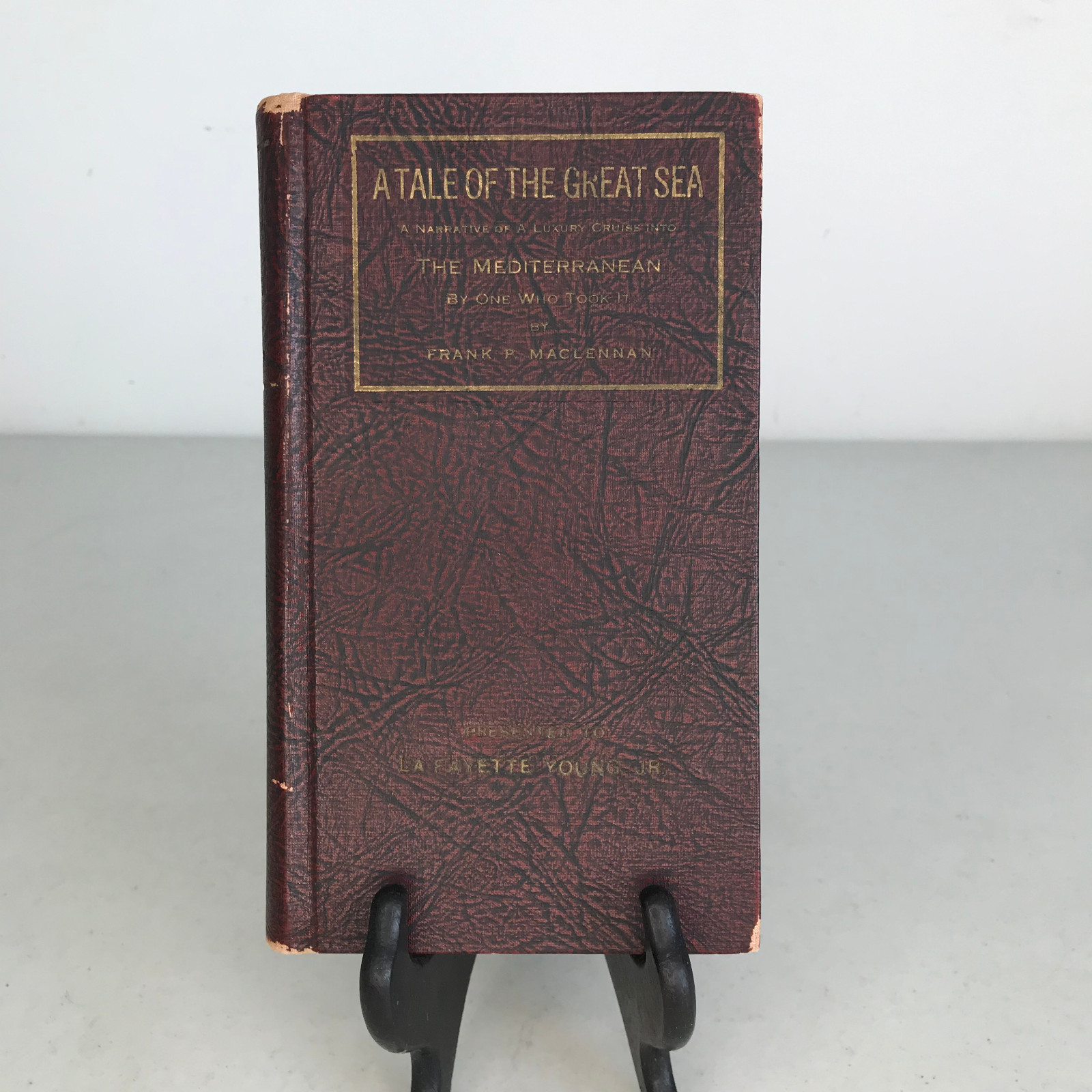 A Tale of the Great Sea SIGNED Deluxe Ltd #280/500 Frank P Maclennan Leather