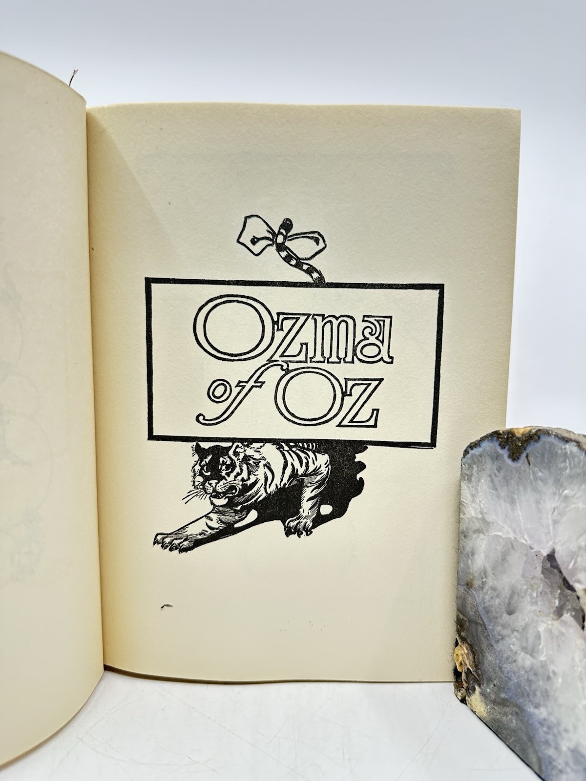 Ozma of Oz L Frank Baum Jno R Neill Vintage HC w/DJ Reilly & Lee 1907 The Wizard