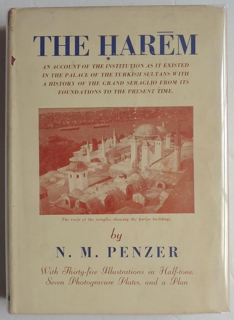 1935 HAREM Turkey Ottoman Empire Seraglio Turkish Sultans Eunuchs PLATES Book