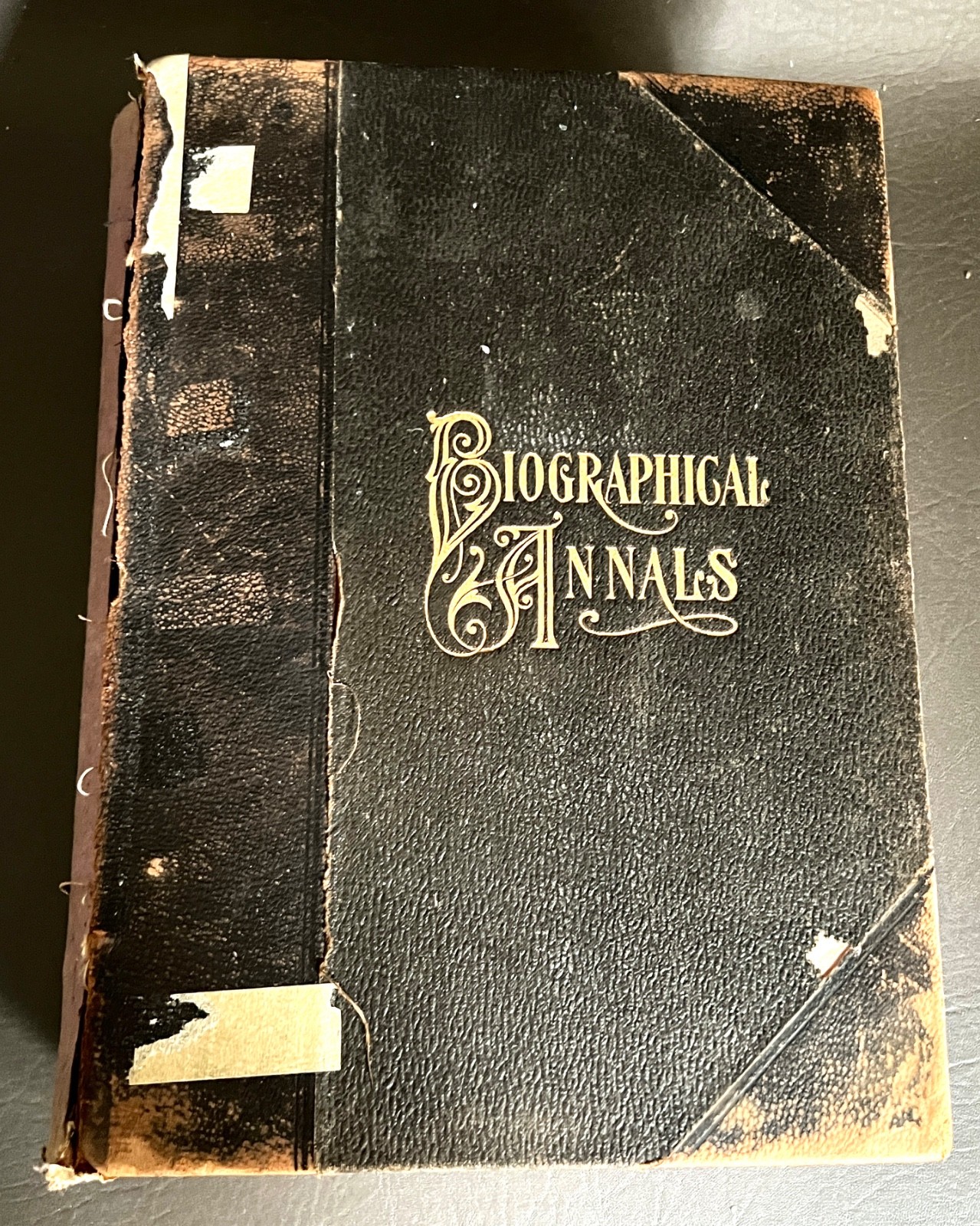 Antique 1904 Biographical Annals of Lebanon County Pennsylvania
