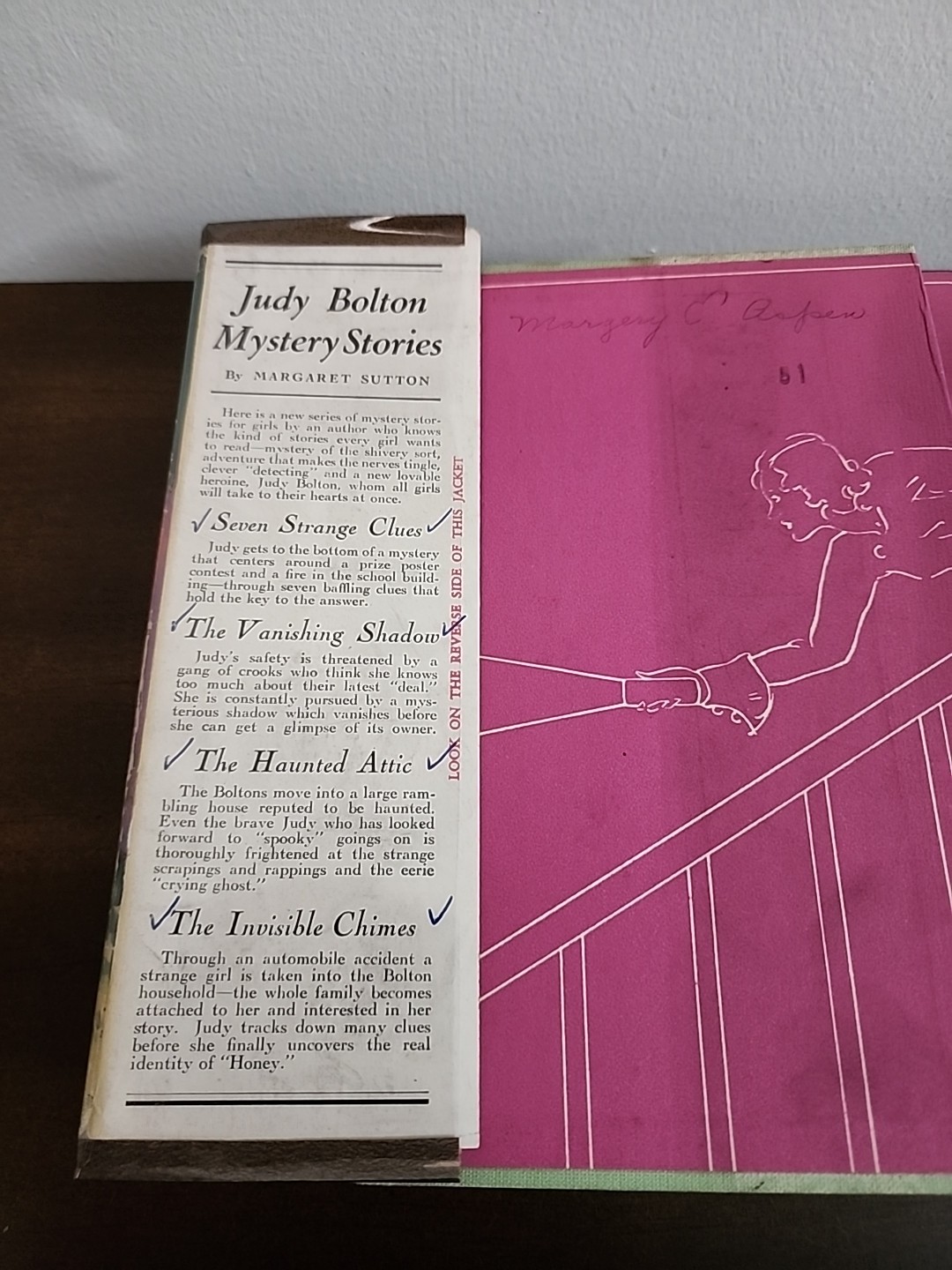 The Vanishing Shadow By Margaret Sutton, Judy Bolton #1, Early Edition W/DJ!