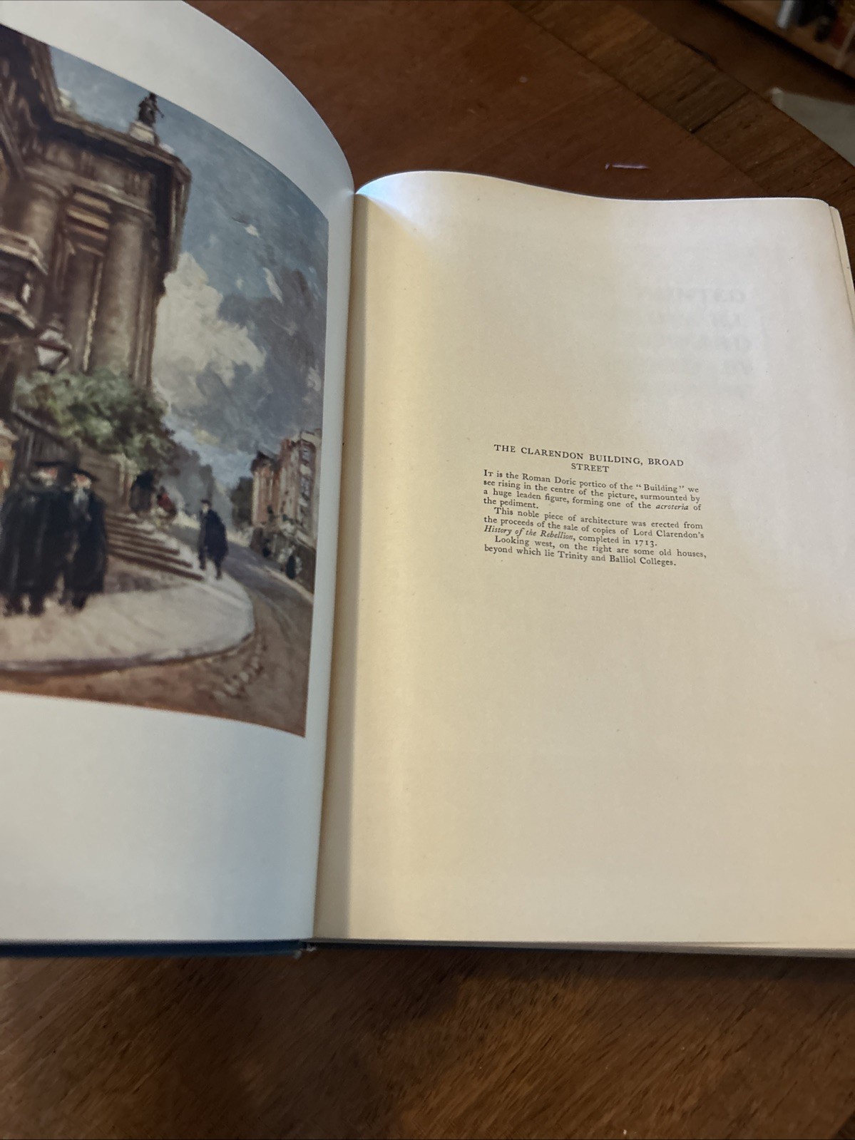 THOMAS, EDWARD (1878-1917) Oxford: painted by John Fulleylove HC 1st Ed 1903