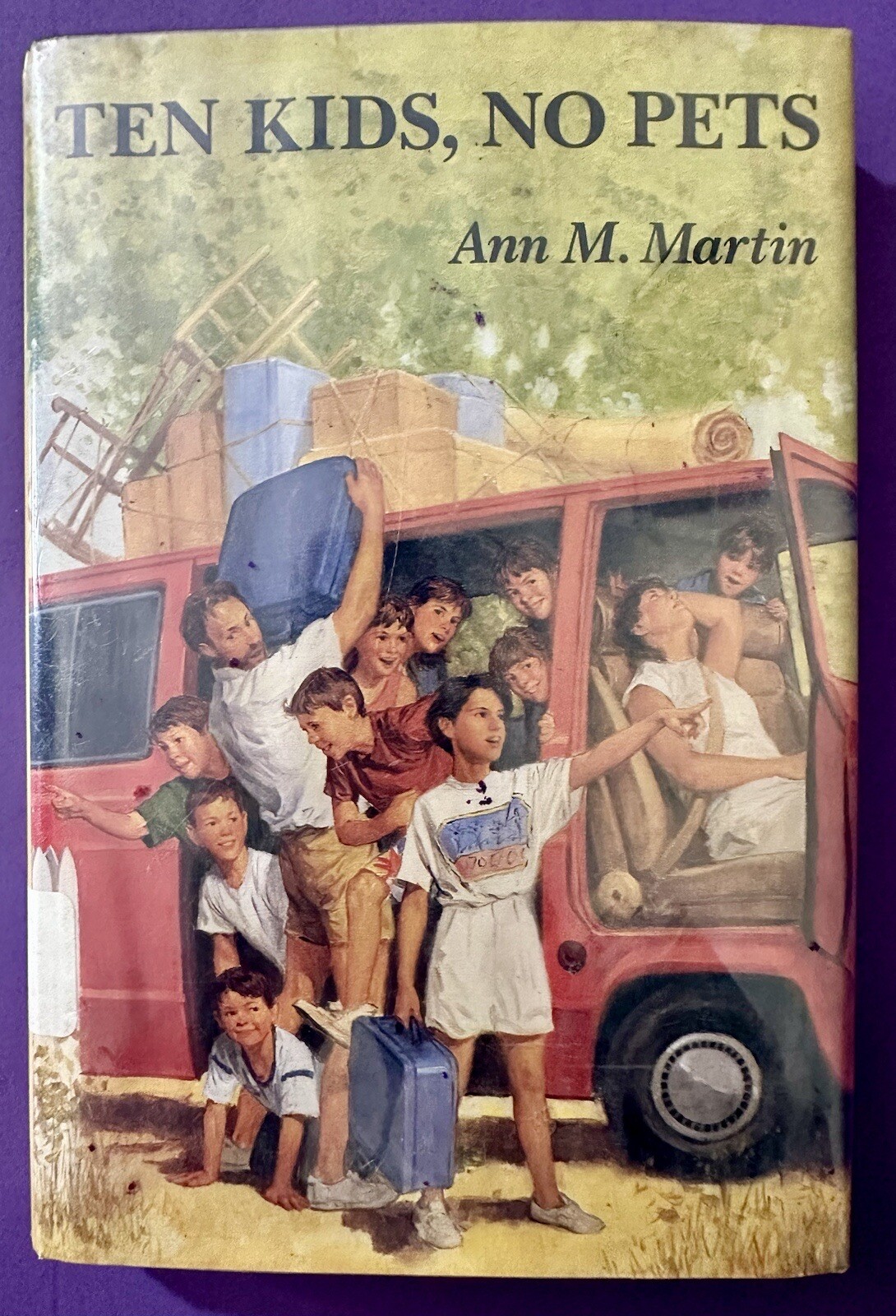 Ten Kids, No Pets By Ann M. Martin 1988 Hardcover BCE 1st Edition