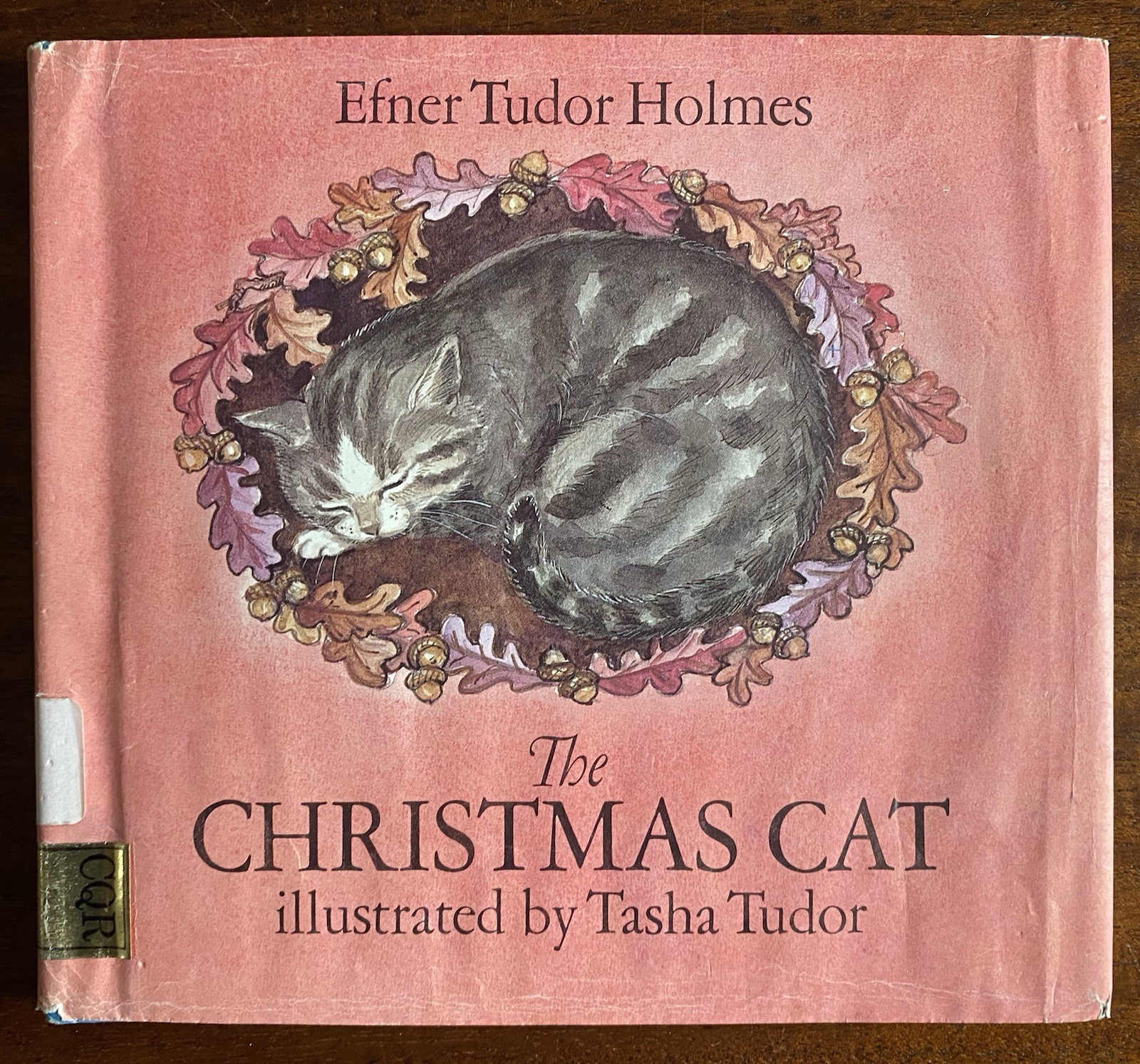 The Christmas Cat By Efner Tudor Holmes, Tasha Tudor, Vintage 1976 Hardcover