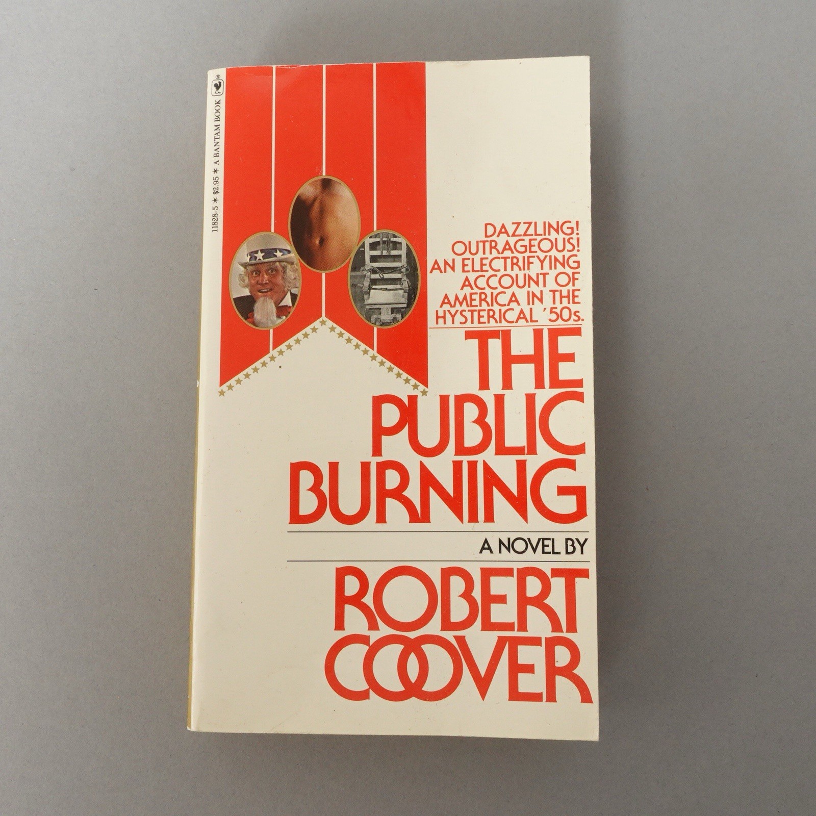 PUBLIC BURNING By Robert Coover Vintage Paperback VG