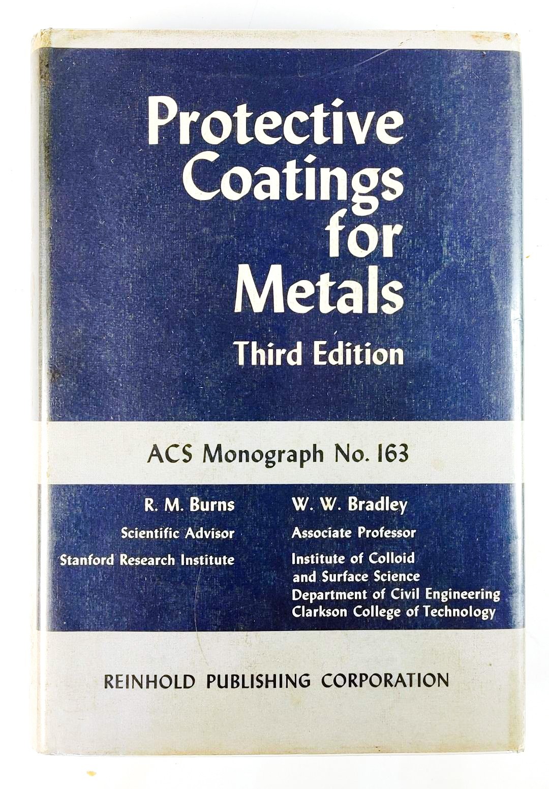 Protective coatings for metals third edition ACS monograph No. 163