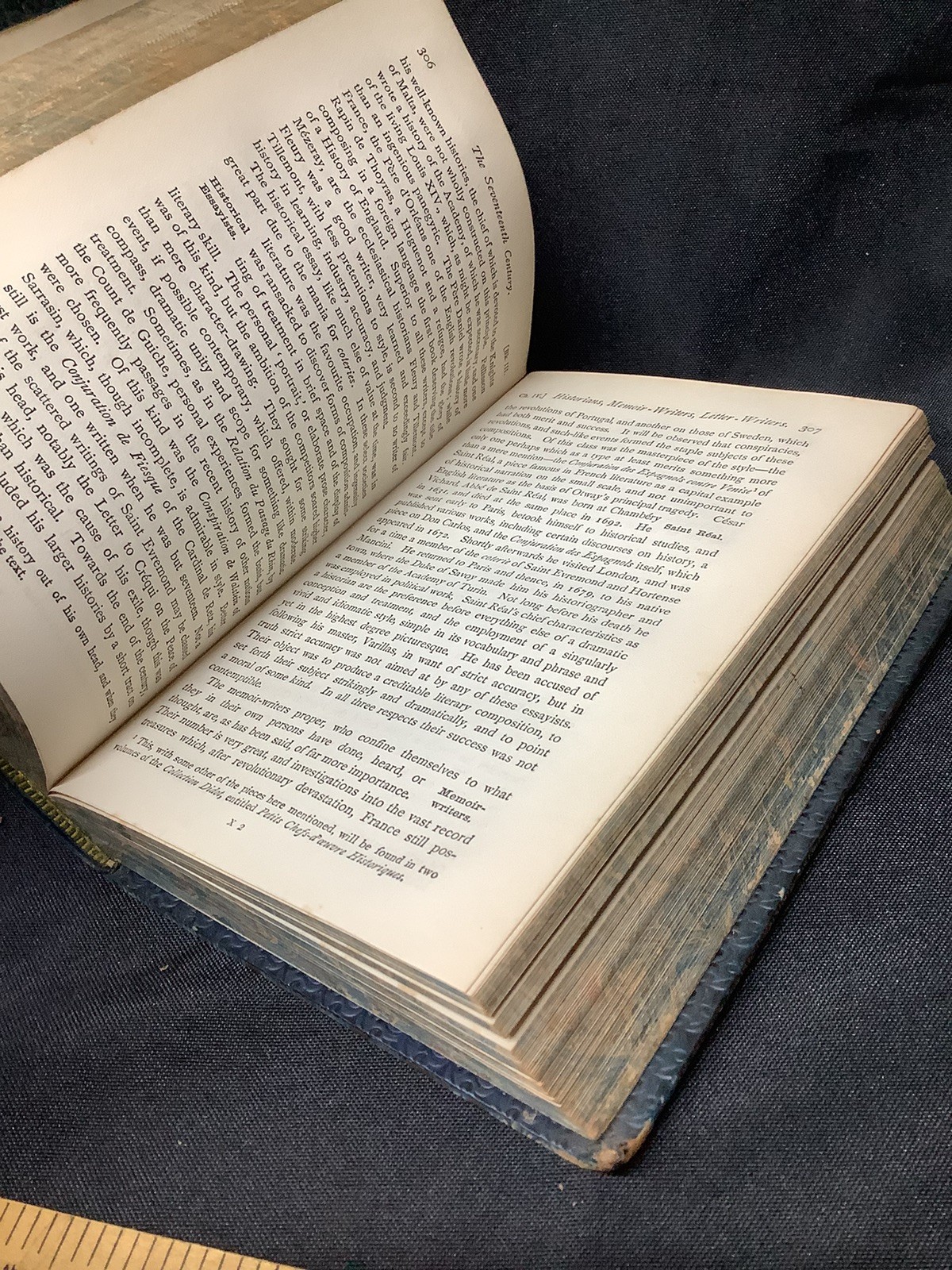 Leather Binding 6th Edition 1901 Short History Of French Literature Saintsbury