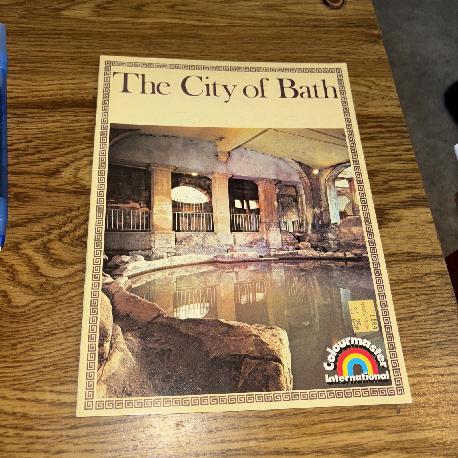 The City of Bath Colourmaster International Booklet with Map, 1970s