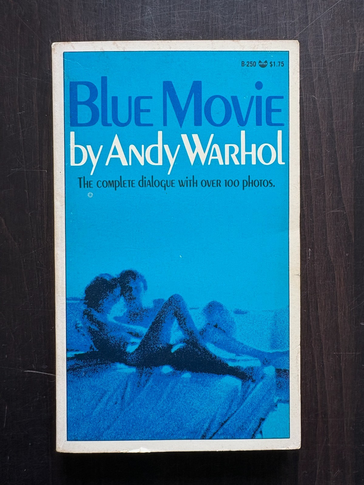 Blue Movie by Andy Warhol complete dialogue, 100+ photos pb First Printing