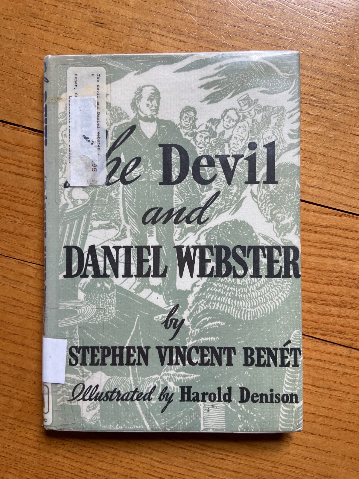 The Devil and Daniel Webster by Stephen Vincent Benét © 1937 hardcover library