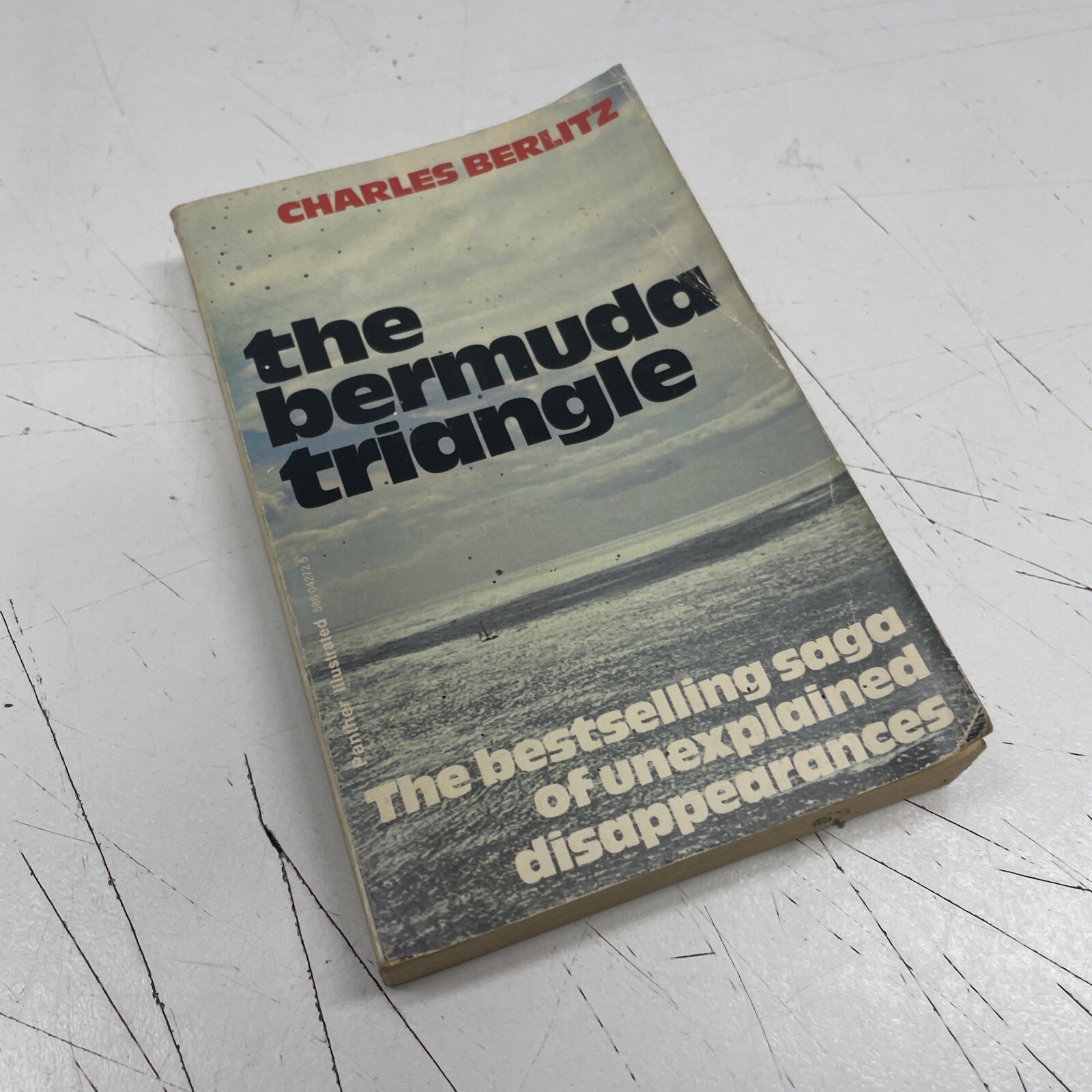 ORIGINAL VINTAGE BOOK Retro Paperback Novel 1977 Bermuda Triangle Berlitz