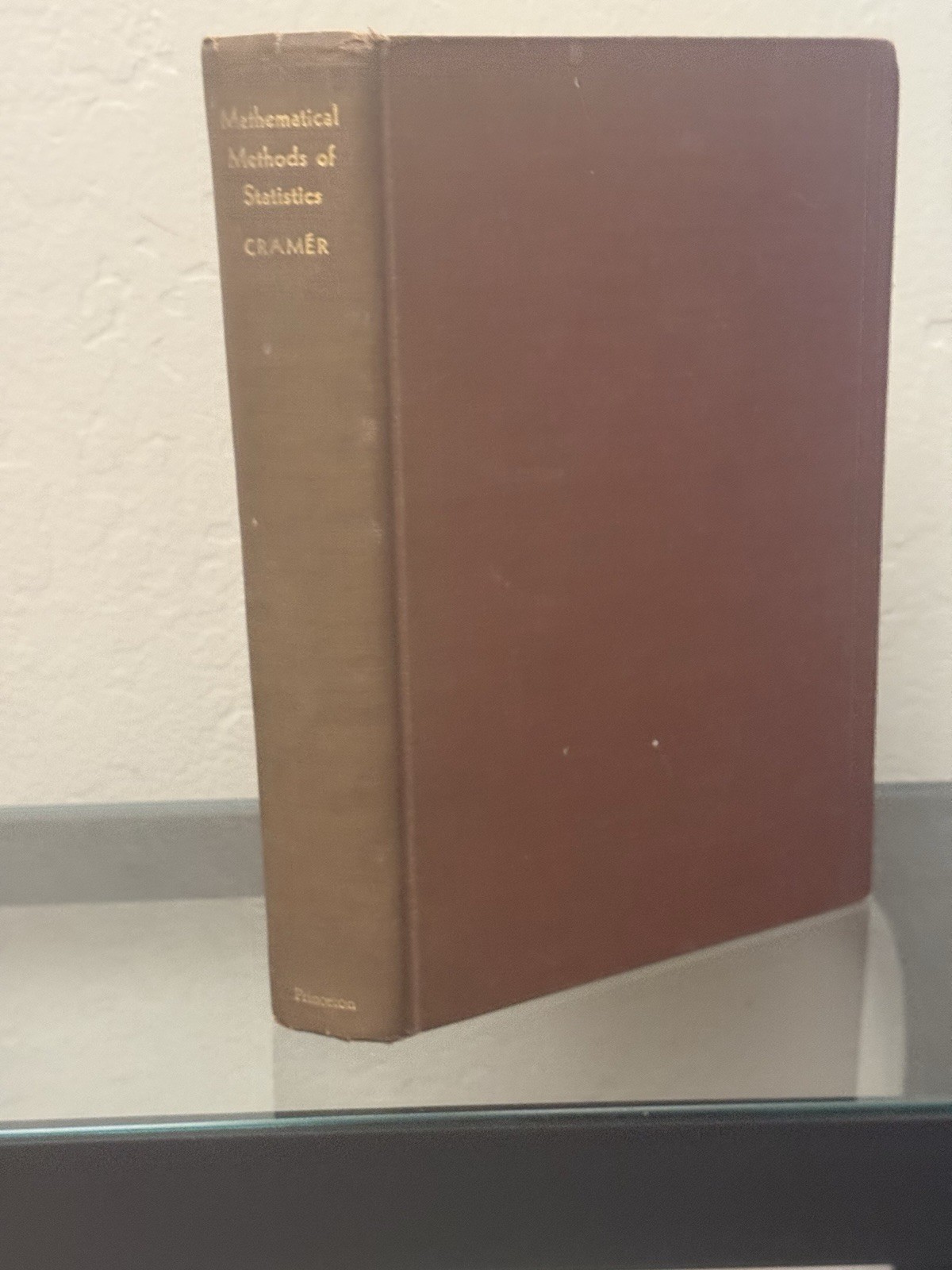 Mathematical Methods of Statistics by Harold Cramer 1958 Hardcover