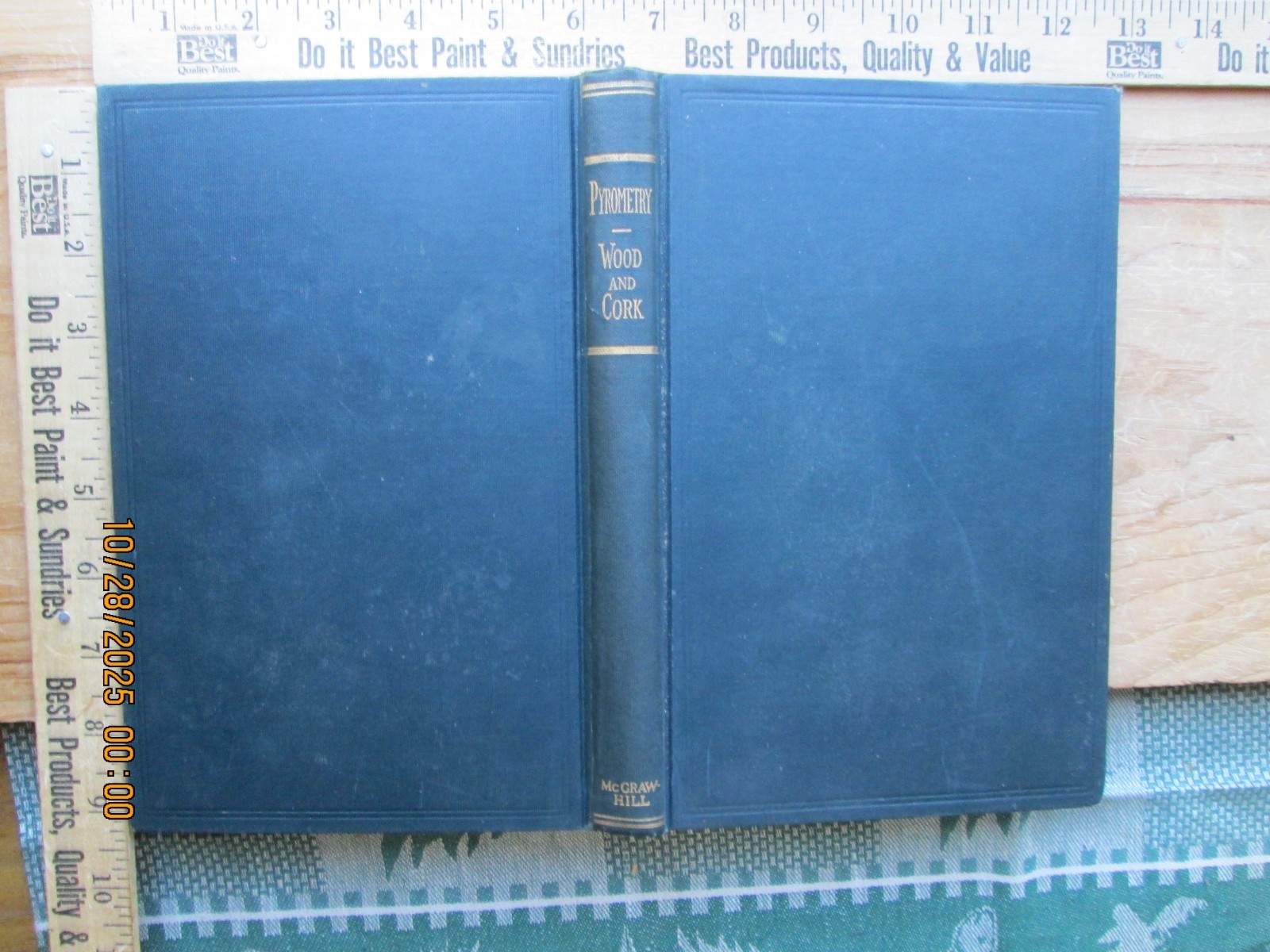 Pyrometry – William P Wood 1927