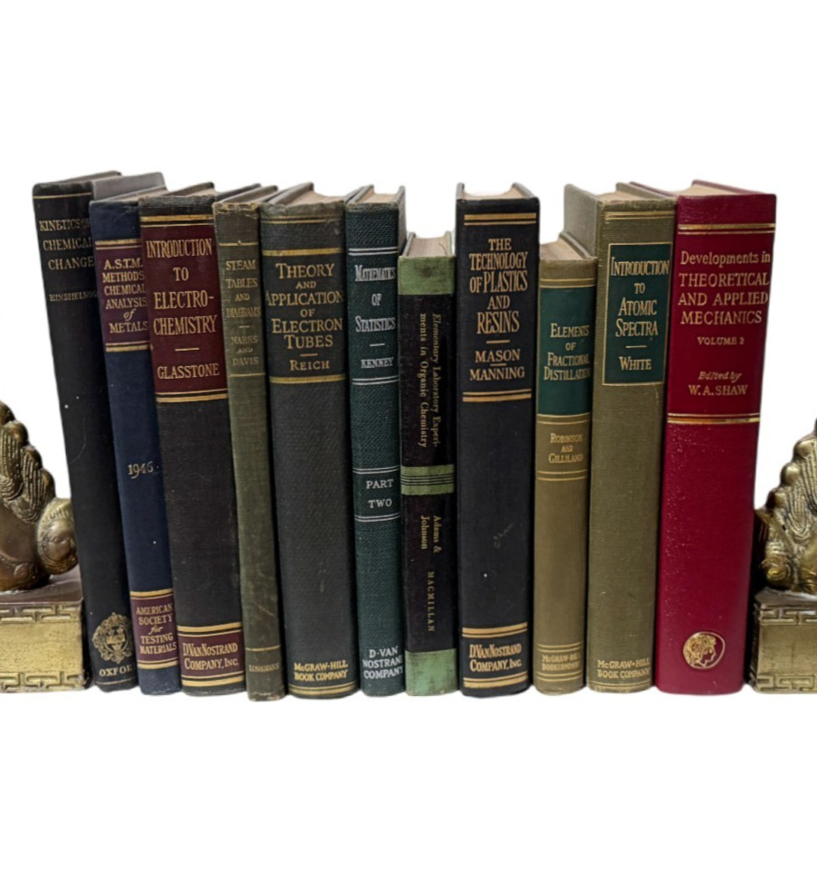 11 Hardcover Books Lot from Manhattan Project WWII Cold War Scientist/Engineer