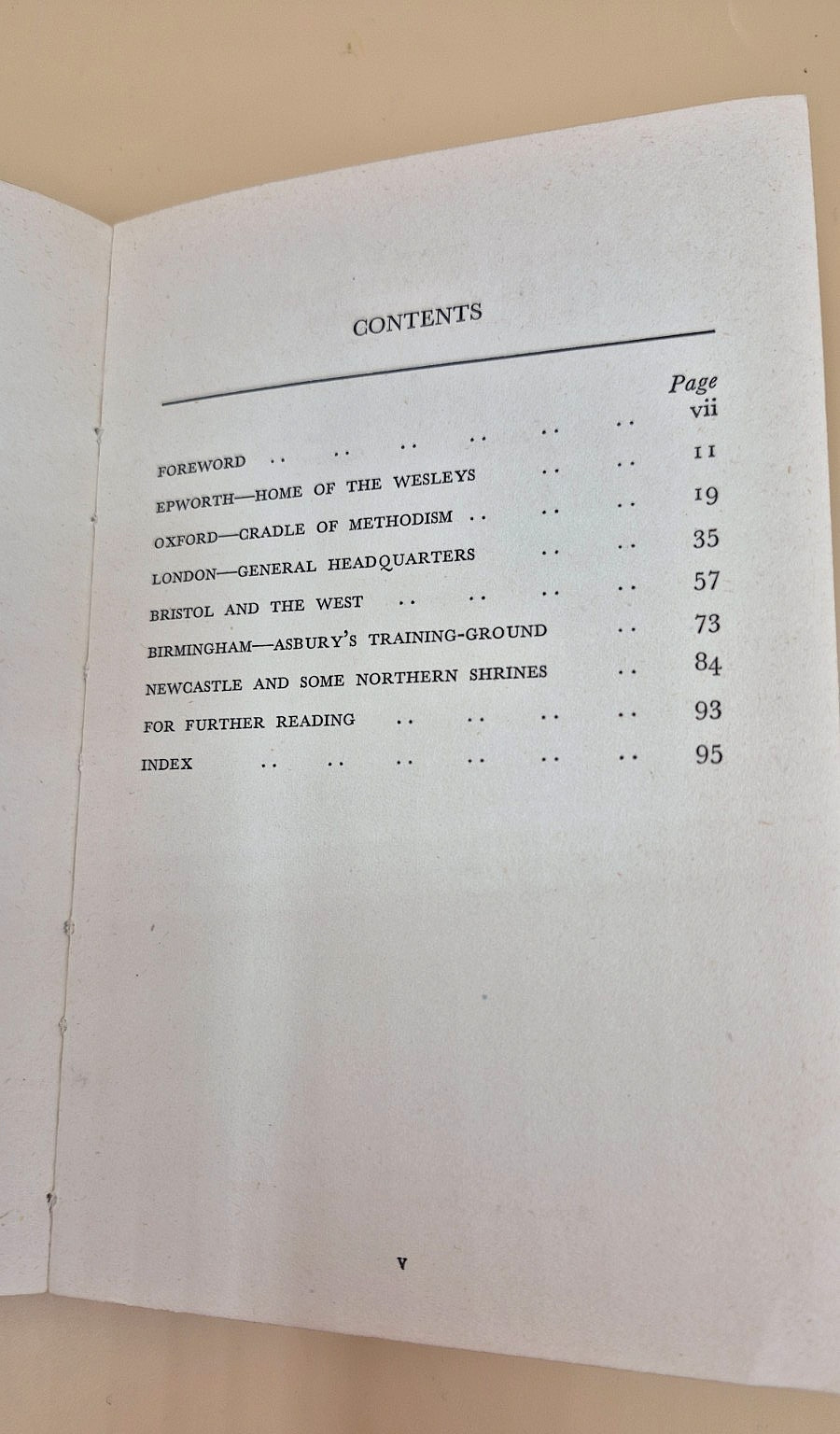 The Methodist Pilgrim in England – 1st Edition 1951 Softcover FRANK BAKER