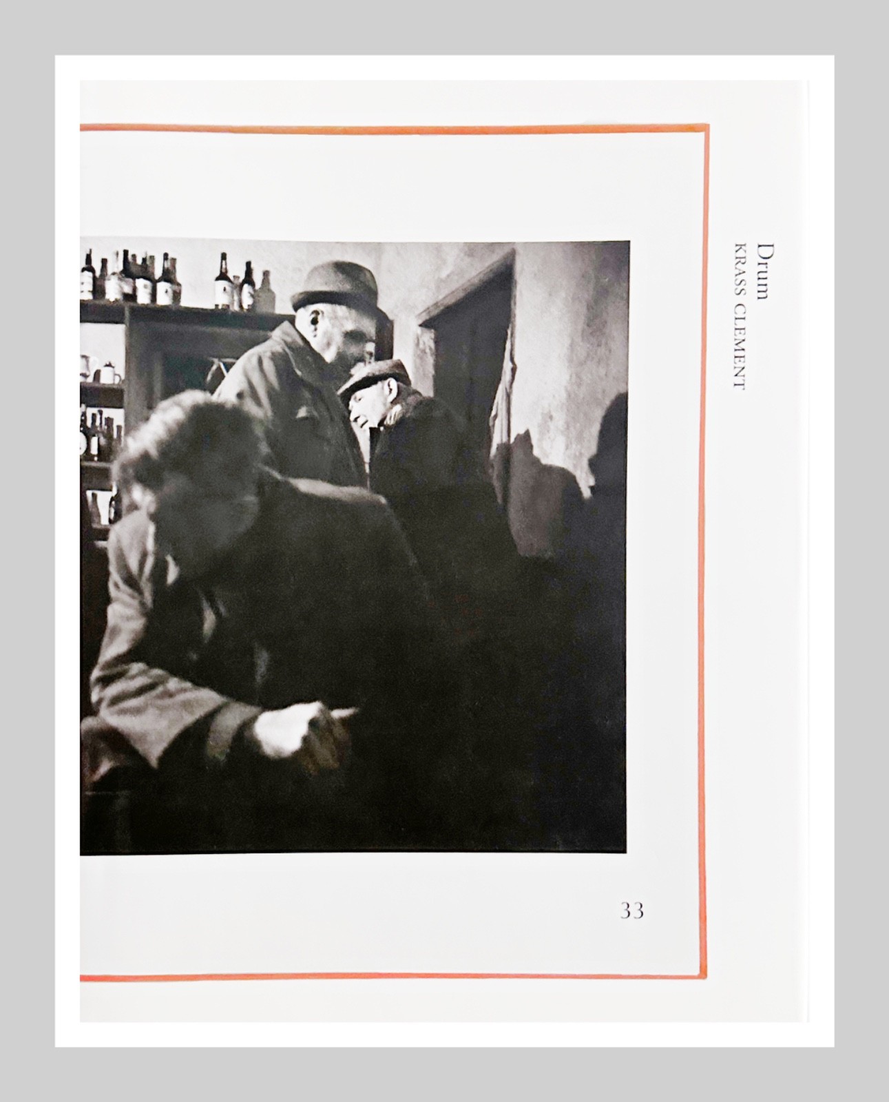 Krass Clement DRUM Errata Publisher Photo Book Irish Pub Photos Shot One Night