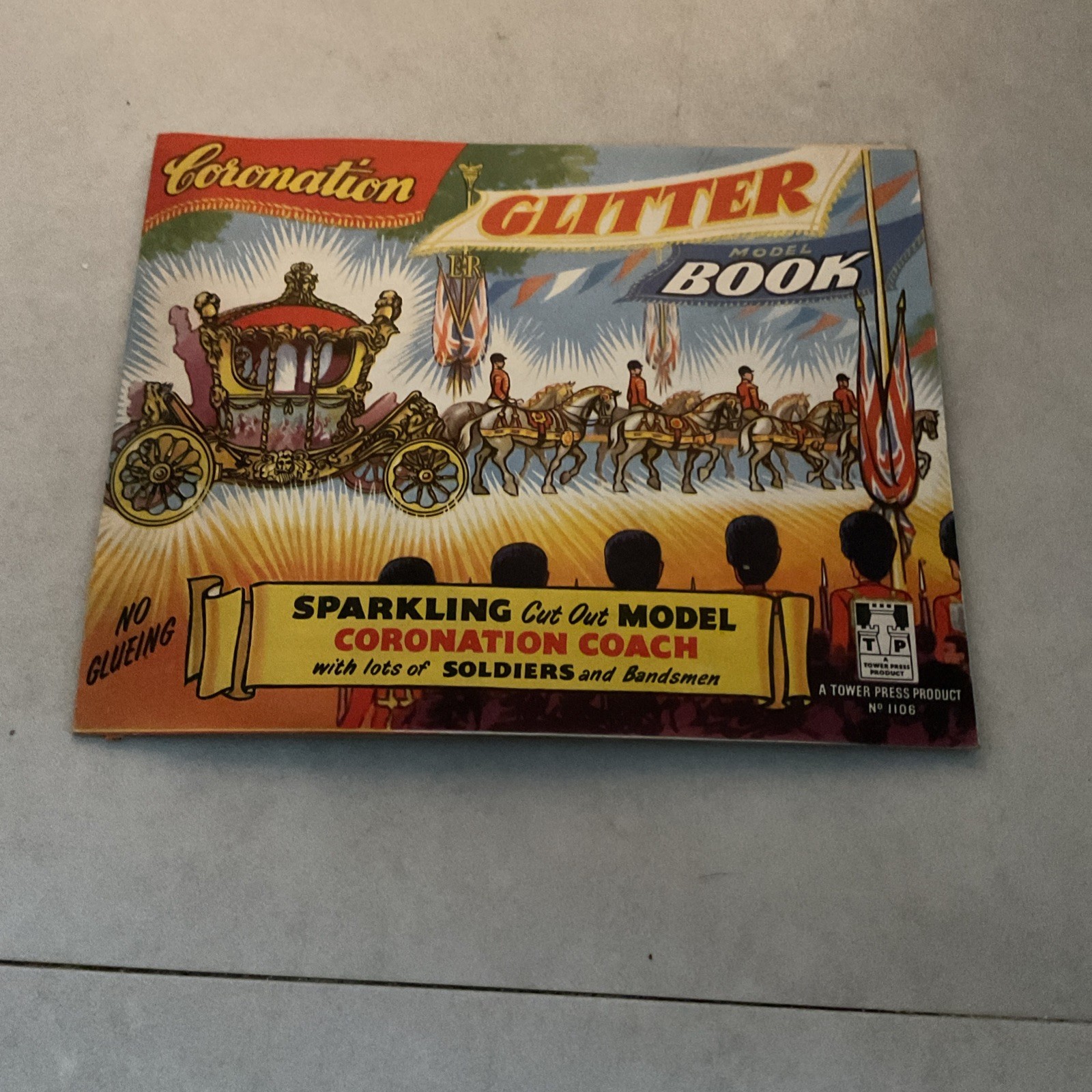 CORONATION GLITTER MODEL BOOK – TOWER PRESS – P/B