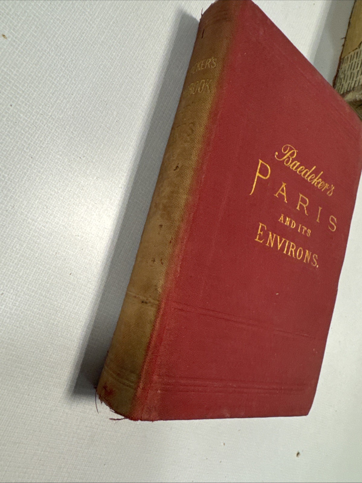 Lot of 11 Vintage Baedeker Travel Guides (1894 – 1913)