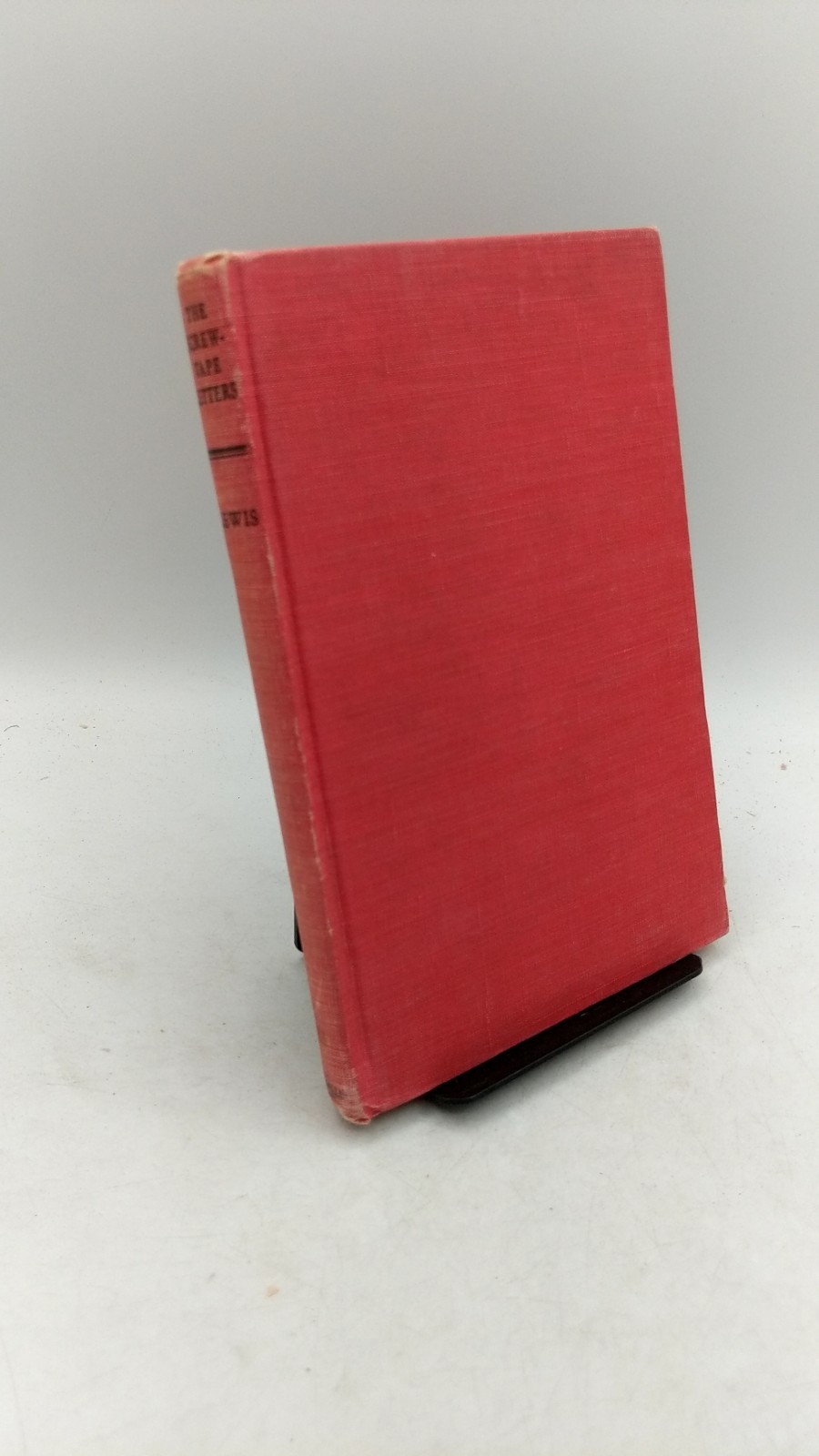 The Screwtape Letters C. S. Lewis Hardcover 1946