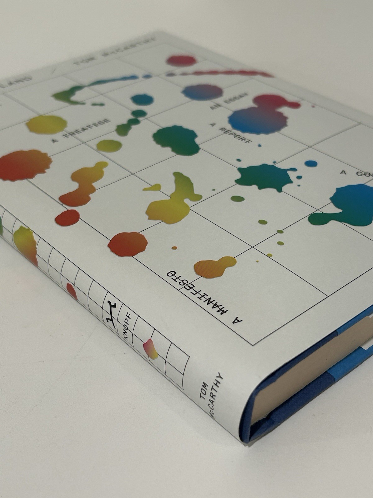 TOM MCCARTHY / SATIN ISLAND / FIRST EDITION 2ND PRINTING HCDJ / VG+