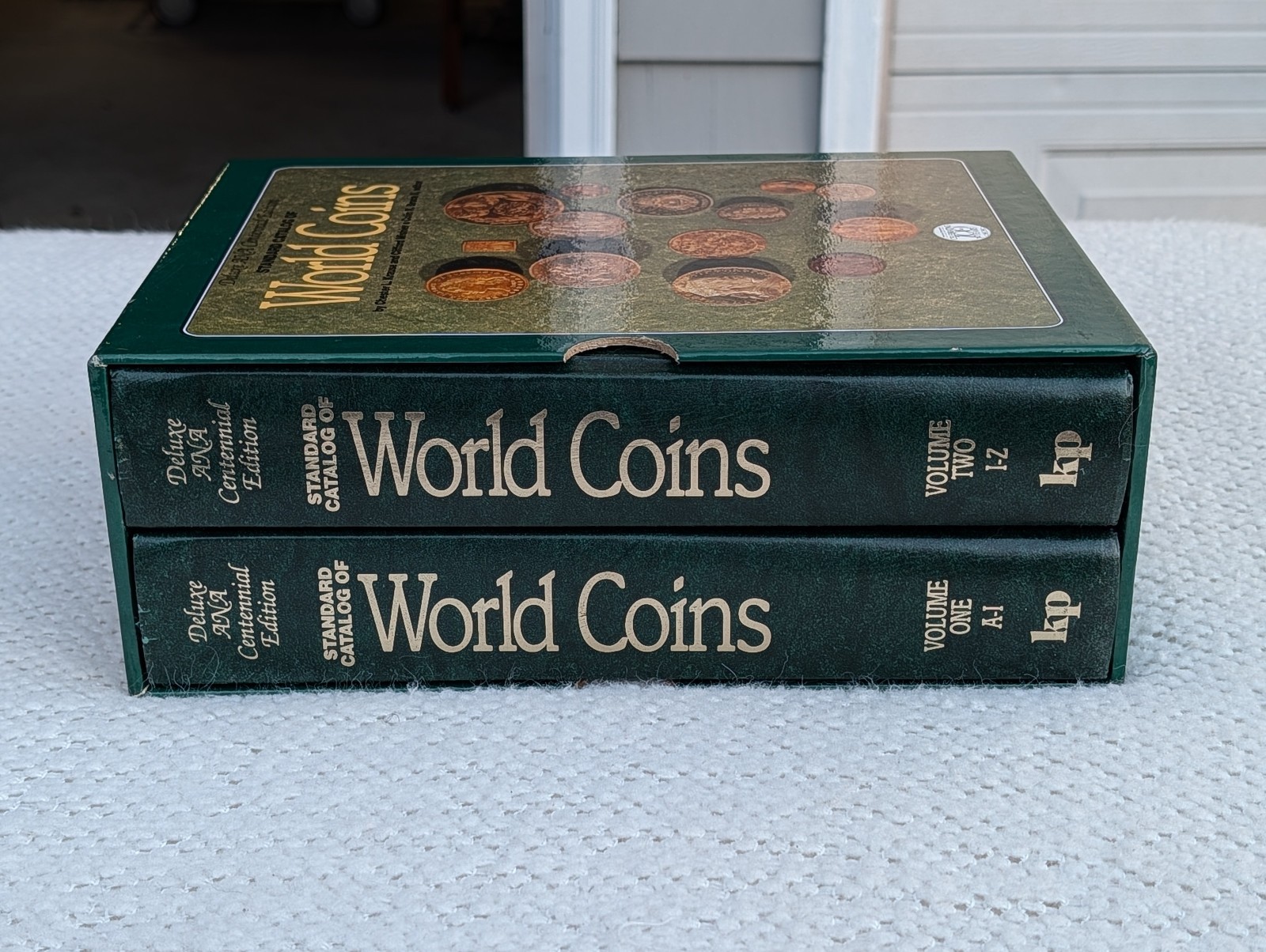 Deluxe ANA Centennial Edition Standard Catalog of World Coins, 2 Volume Box Set