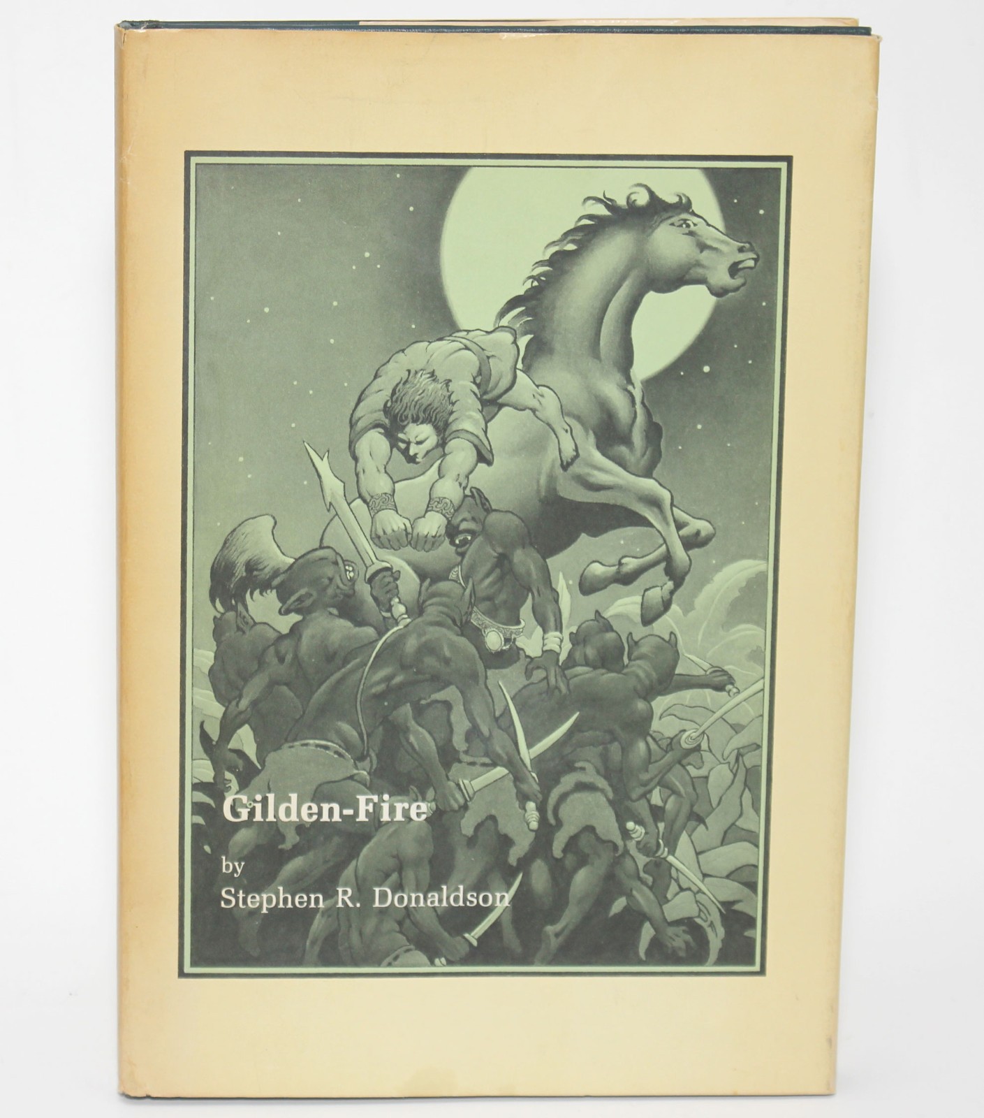 GILDEN-FIRE by Stephen Donaldson, Underwood Miller BCE HC/DJ, Stephen Fabian Art