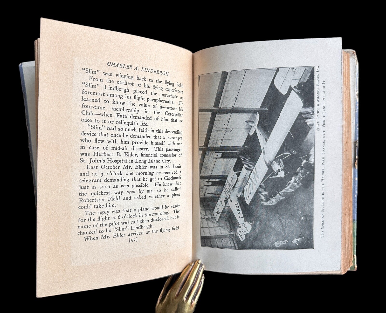Lindbergh The Lone Eagle by George Buchanan Fife AL Burt Co