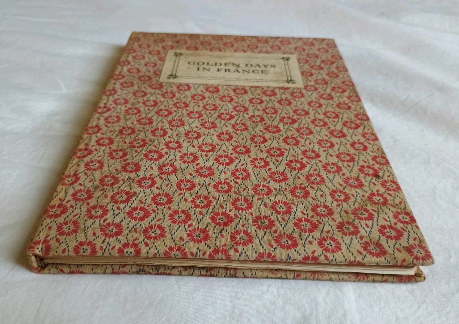 Golden Days in France 1927 Luther Brewer Torch Press RARE Limited 1/300 Iowa