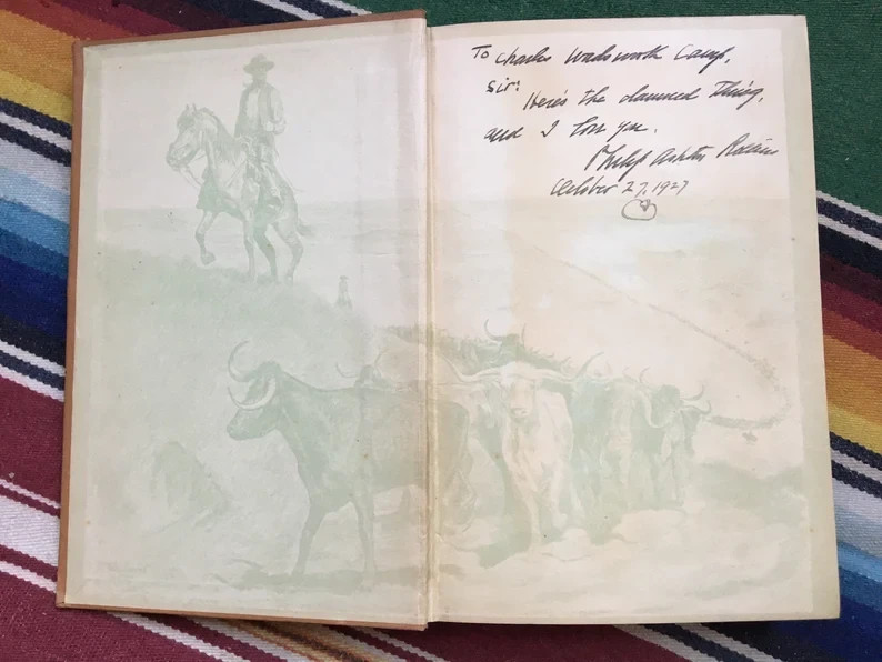 Jinglebob Signed First Edition Philip Rollins (To Madeleine L’Engle’s Father)