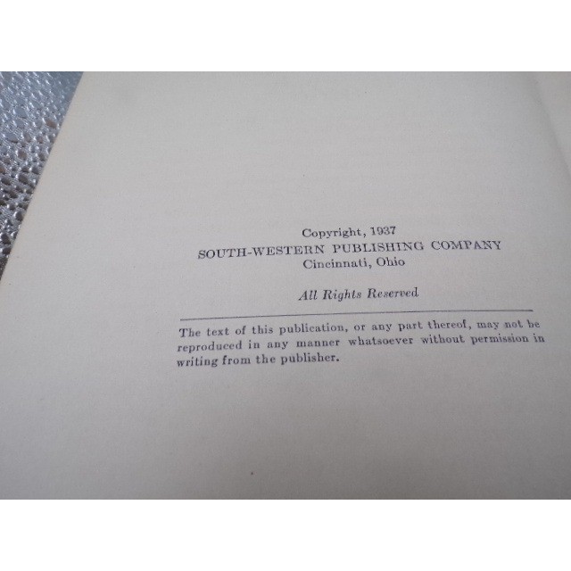 Vintage 1937 Secretarial Office Practice Hardcover Book Loso Hamilton Agnew Deco