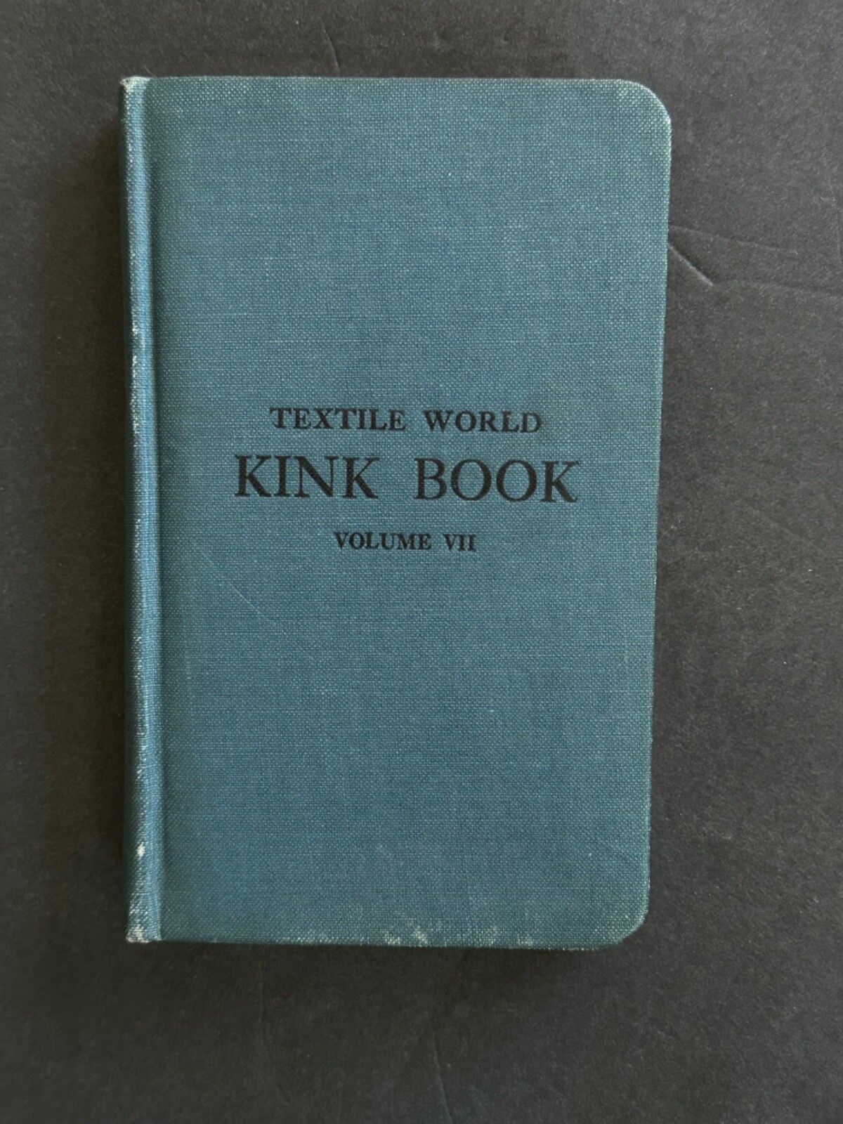 Textile World Kink Book Vol III 1924 VINTAGE Textile Mill Industry